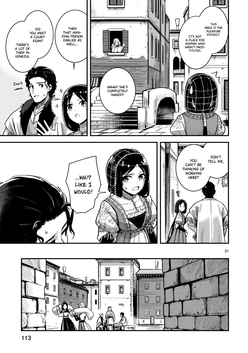 Flowers Crossing the Aegean Sea Chapter 3 page 21 - Chapter 3: Venezia
