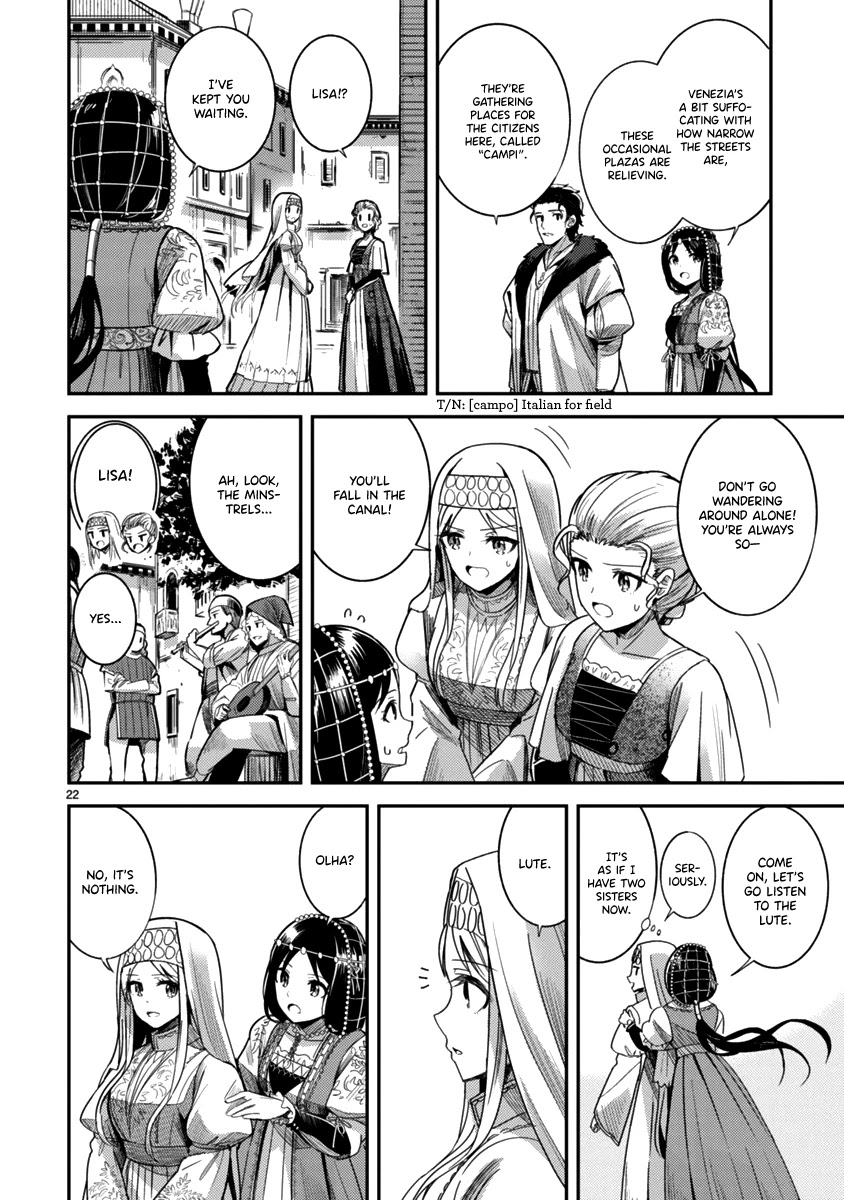 Flowers Crossing the Aegean Sea Chapter 3 page 22 - Chapter 3: Venezia