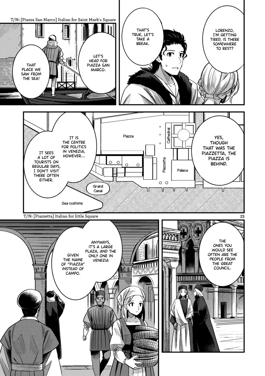 Flowers Crossing the Aegean Sea Chapter 3 page 23 - Chapter 3: Venezia