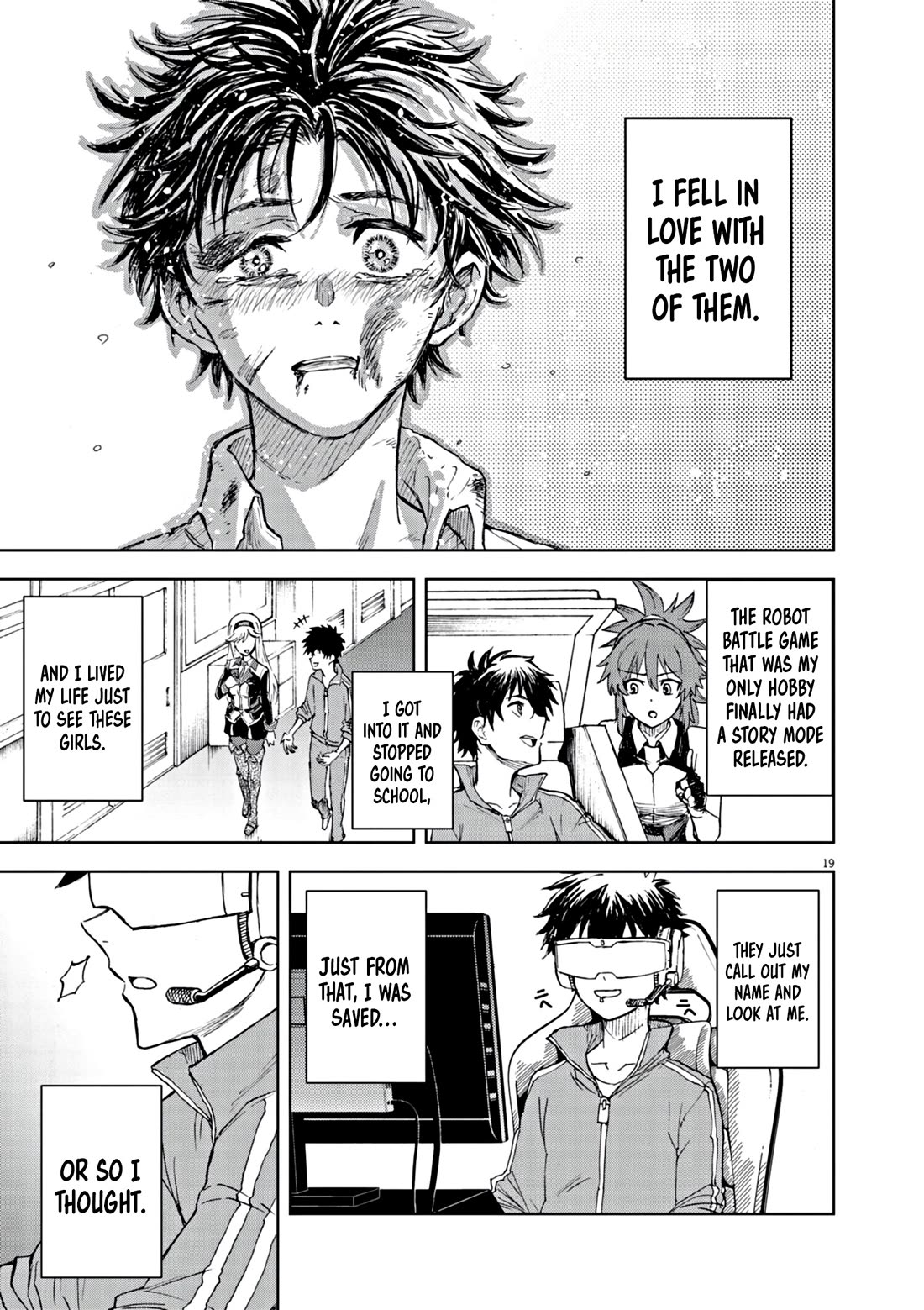 Flowers in Both Arms, Swords in Both Hands: When I Fell Seriously In Love with the Heroines of a Mecha Game, My Whole World Changed Chapter 1 page 18 - Chapter 1