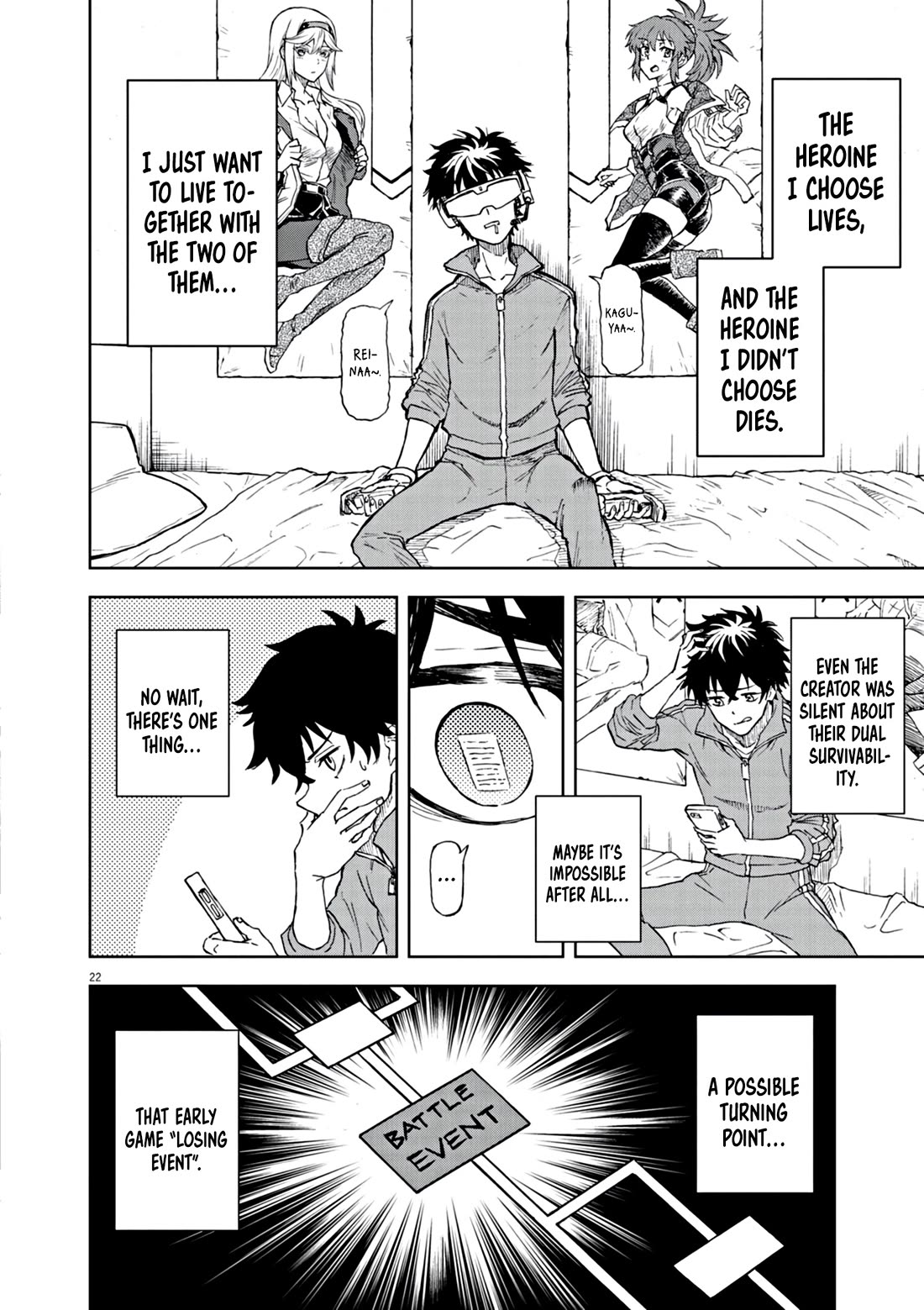 Flowers in Both Arms, Swords in Both Hands: When I Fell Seriously In Love with the Heroines of a Mecha Game, My Whole World Changed Chapter 1 page 21 - Chapter 1