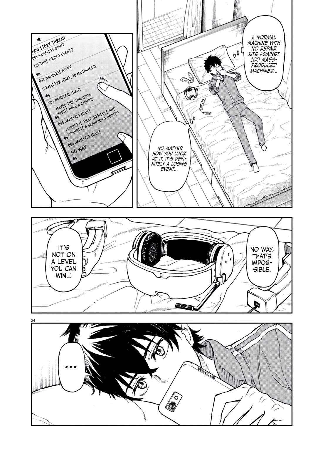 Flowers in Both Arms, Swords in Both Hands: When I Fell Seriously In Love with the Heroines of a Mecha Game, My Whole World Changed Chapter 1 page 23 - Chapter 1