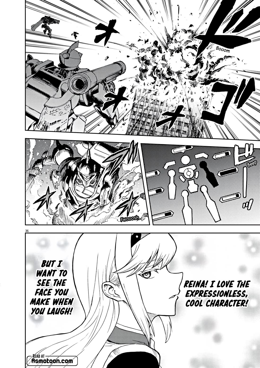 Flowers in Both Arms, Swords in Both Hands: When I Fell Seriously In Love with the Heroines of a Mecha Game, My Whole World Changed Chapter 1 page 35 - Chapter 1