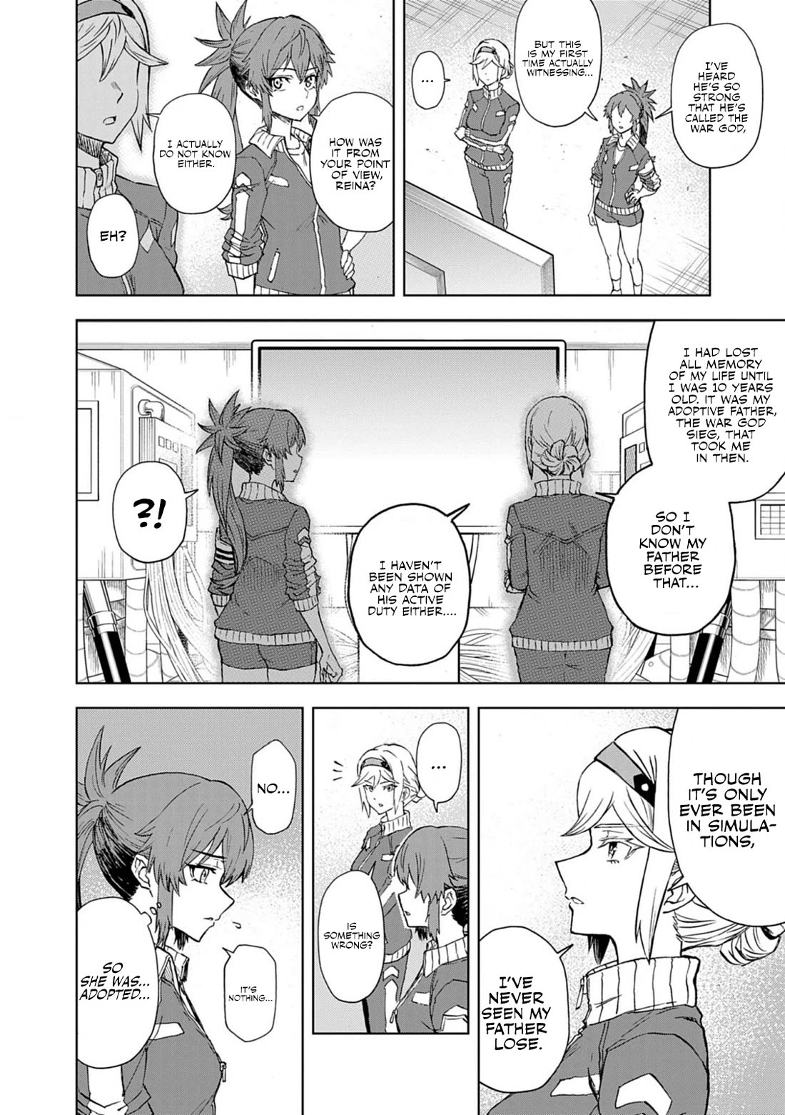 Flowers in Both Arms, Swords in Both Hands: When I Fell Seriously In Love with the Heroines of a Mecha Game, My Whole World Changed Chapter 10 page 11 - Chapter 10