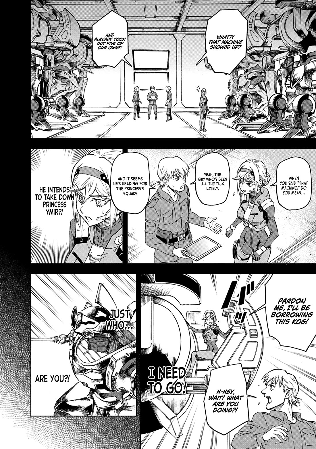 Flowers in Both Arms, Swords in Both Hands: When I Fell Seriously In Love with the Heroines of a Mecha Game, My Whole World Changed Chapter 13 page 10 - Chapter 13
