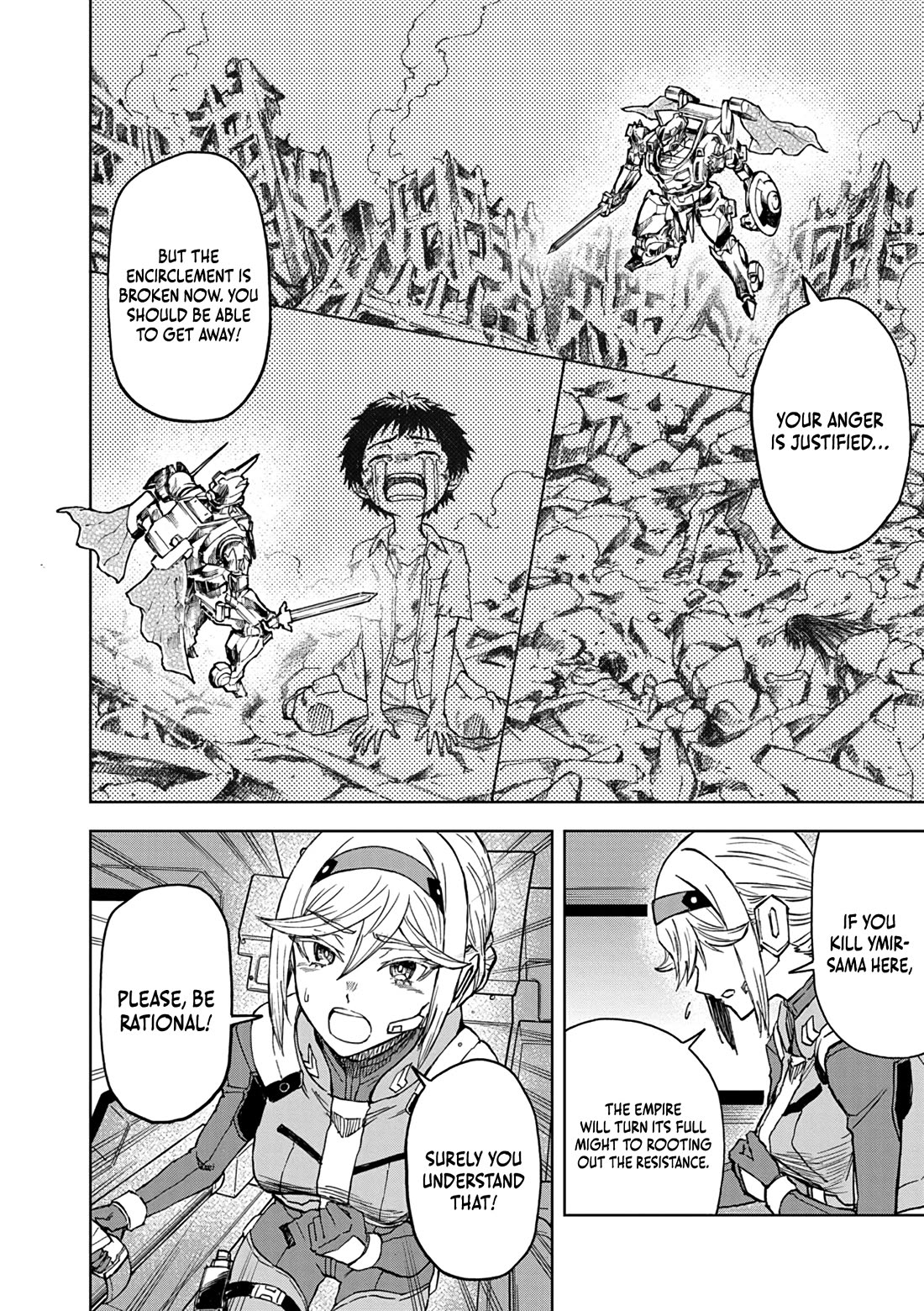 Flowers in Both Arms, Swords in Both Hands: When I Fell Seriously In Love with the Heroines of a Mecha Game, My Whole World Changed Chapter 13 page 12 - Chapter 13