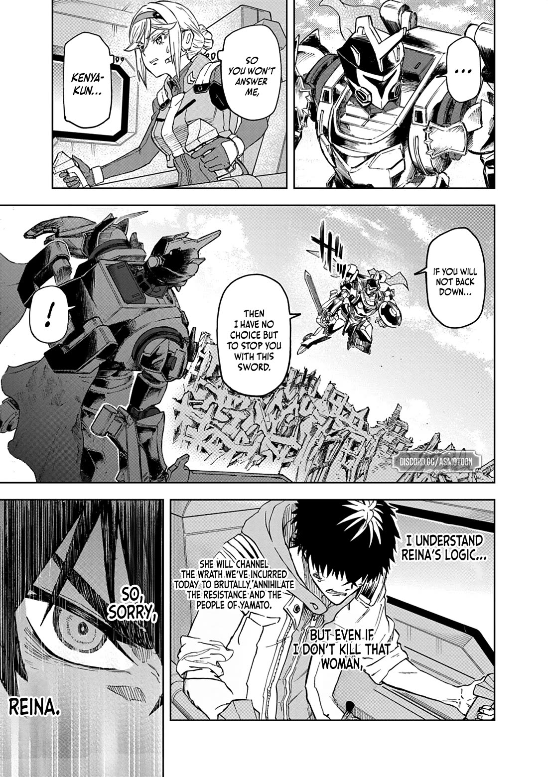 Flowers in Both Arms, Swords in Both Hands: When I Fell Seriously In Love with the Heroines of a Mecha Game, My Whole World Changed Chapter 13 page 13 - Chapter 13