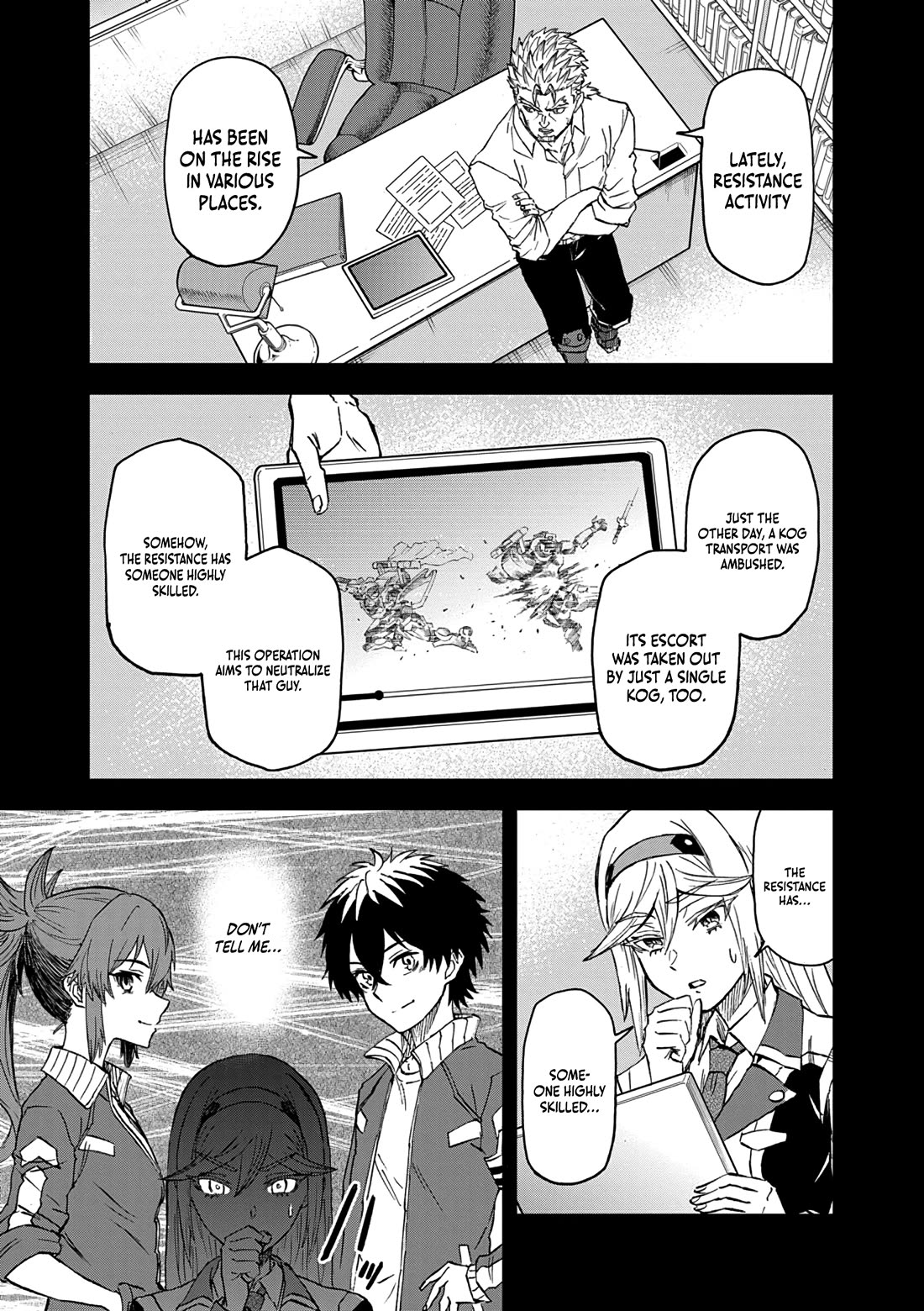 Flowers in Both Arms, Swords in Both Hands: When I Fell Seriously In Love with the Heroines of a Mecha Game, My Whole World Changed Chapter 13 page 7 - Chapter 13