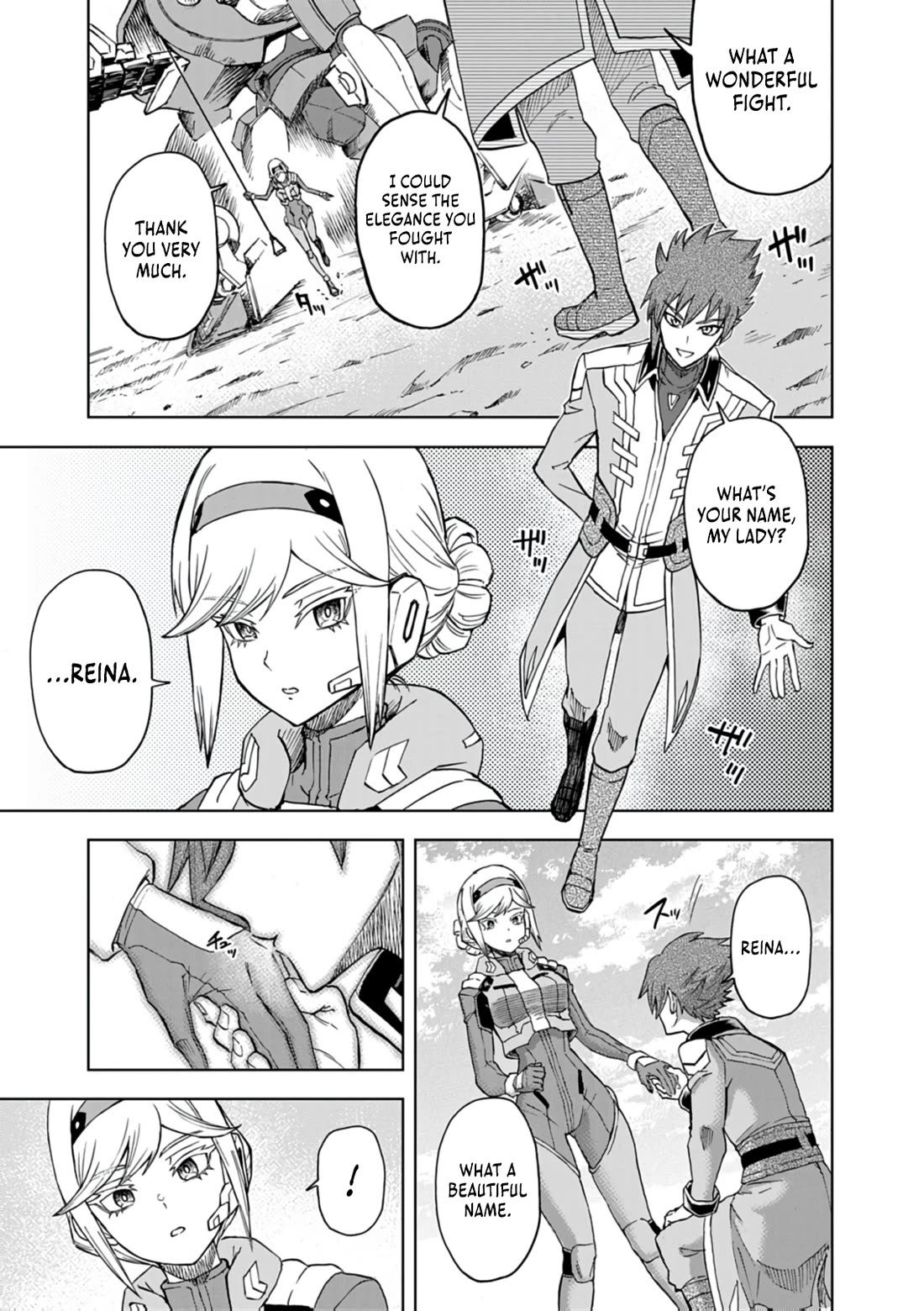 Flowers in Both Arms, Swords in Both Hands: When I Fell Seriously In Love with the Heroines of a Mecha Game, My Whole World Changed Chapter 17 page 32 - Chapter 17