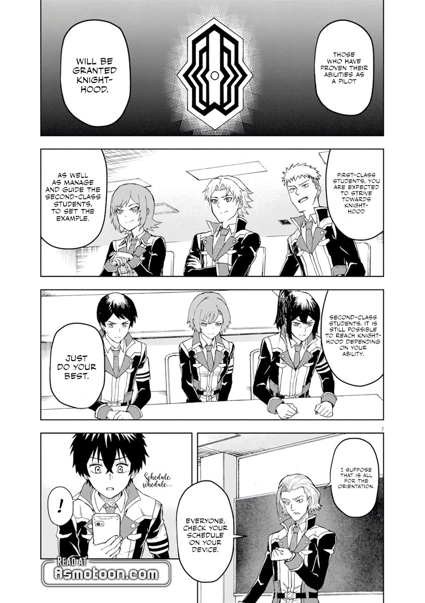 Flowers in Both Arms, Swords in Both Hands: When I Fell Seriously In Love with the Heroines of a Mecha Game, My Whole World Changed Chapter 3 page 8 - Chapter 3
