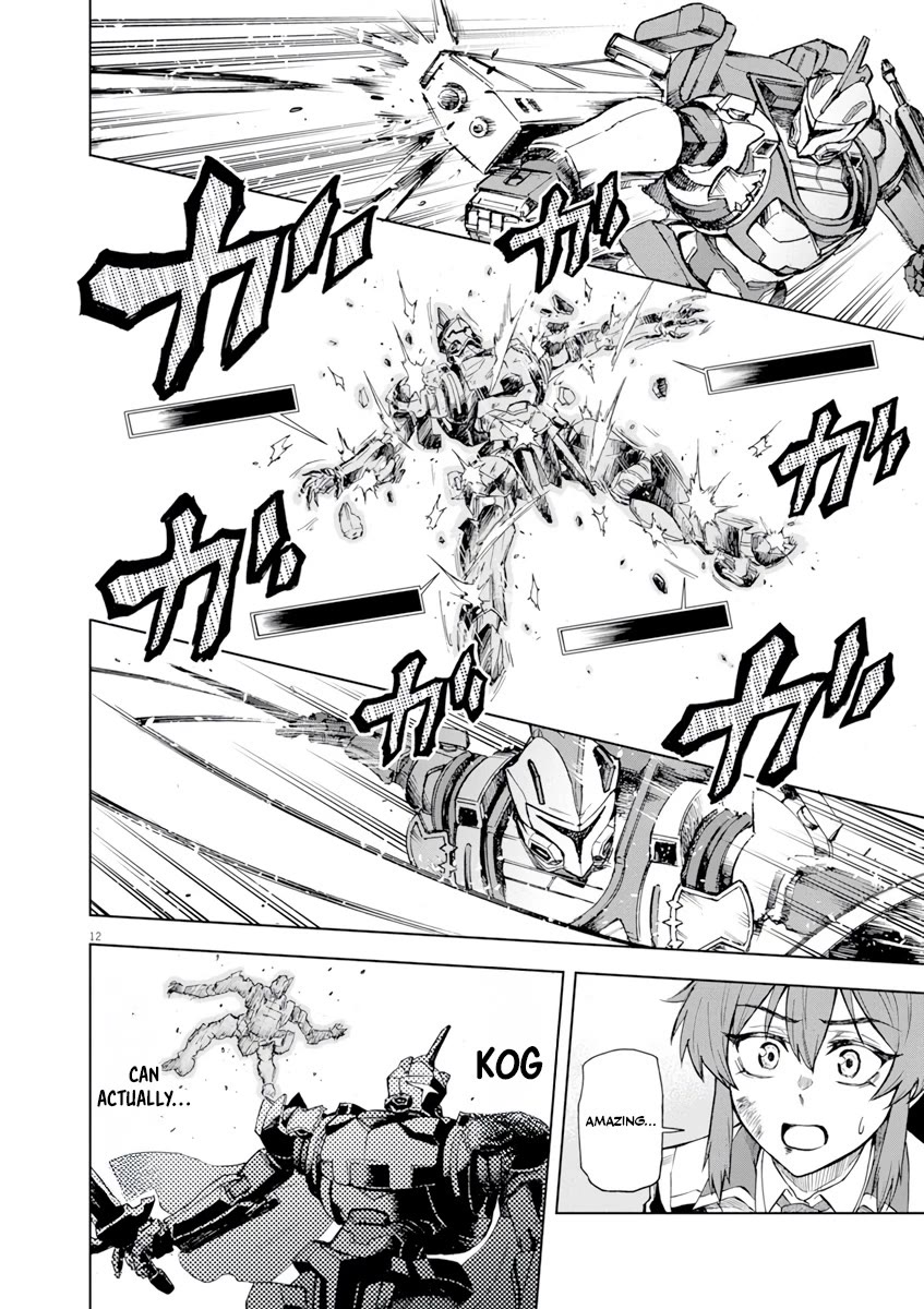 Flowers in Both Arms, Swords in Both Hands: When I Fell Seriously In Love with the Heroines of a Mecha Game, My Whole World Changed Chapter 4 page 12 - Chapter 4