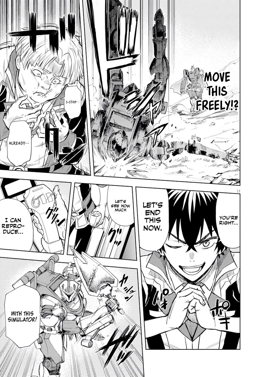 Flowers in Both Arms, Swords in Both Hands: When I Fell Seriously In Love with the Heroines of a Mecha Game, My Whole World Changed Chapter 4 page 13 - Chapter 4