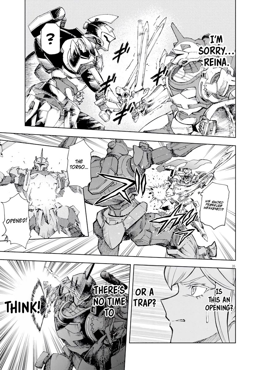 Flowers in Both Arms, Swords in Both Hands: When I Fell Seriously In Love with the Heroines of a Mecha Game, My Whole World Changed Chapter 4 page 34 - Chapter 4