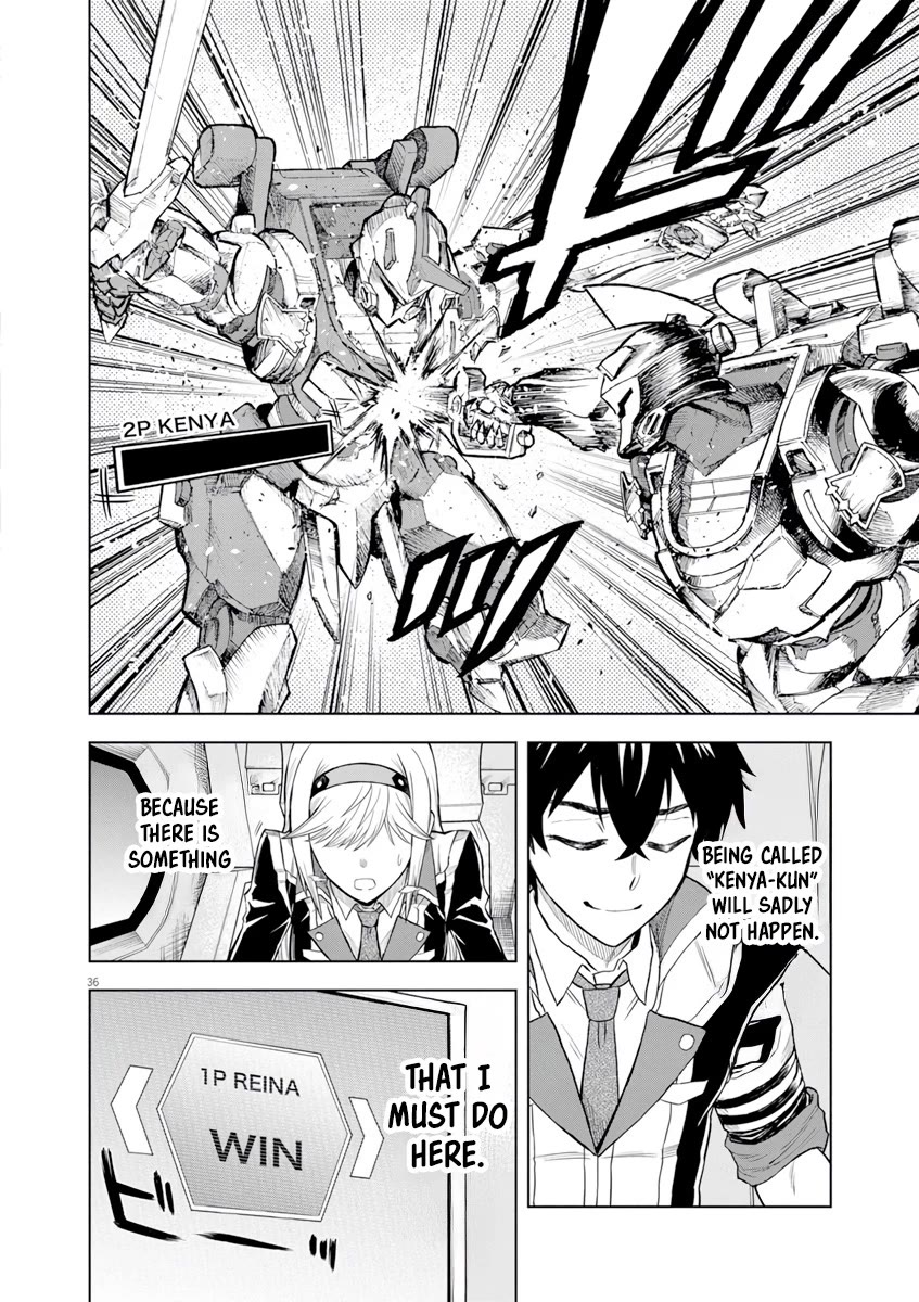 Flowers in Both Arms, Swords in Both Hands: When I Fell Seriously In Love with the Heroines of a Mecha Game, My Whole World Changed Chapter 4 page 35 - Chapter 4