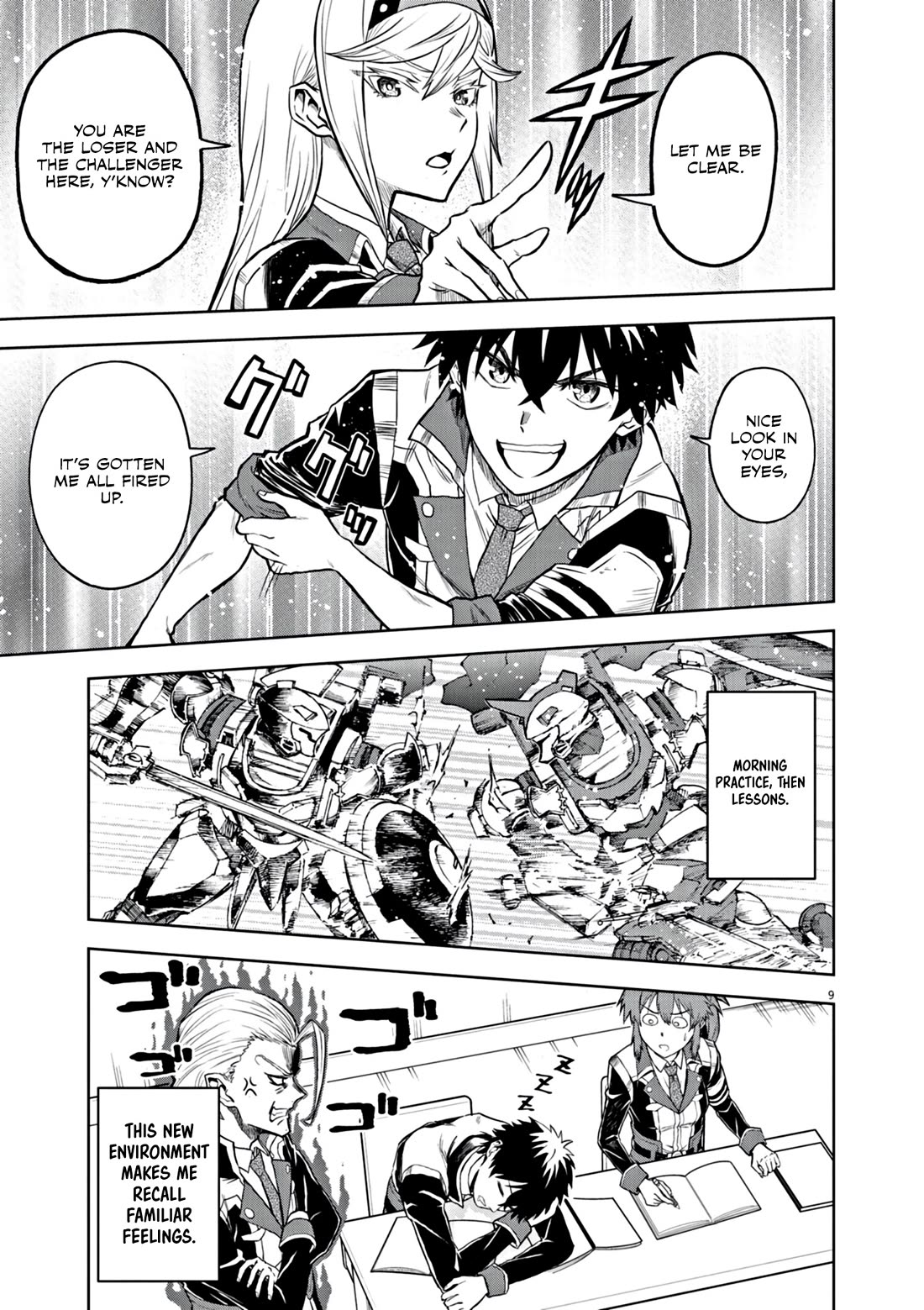 Flowers in Both Arms, Swords in Both Hands: When I Fell Seriously In Love with the Heroines of a Mecha Game, My Whole World Changed Chapter 6 page 10 - Chapter 6