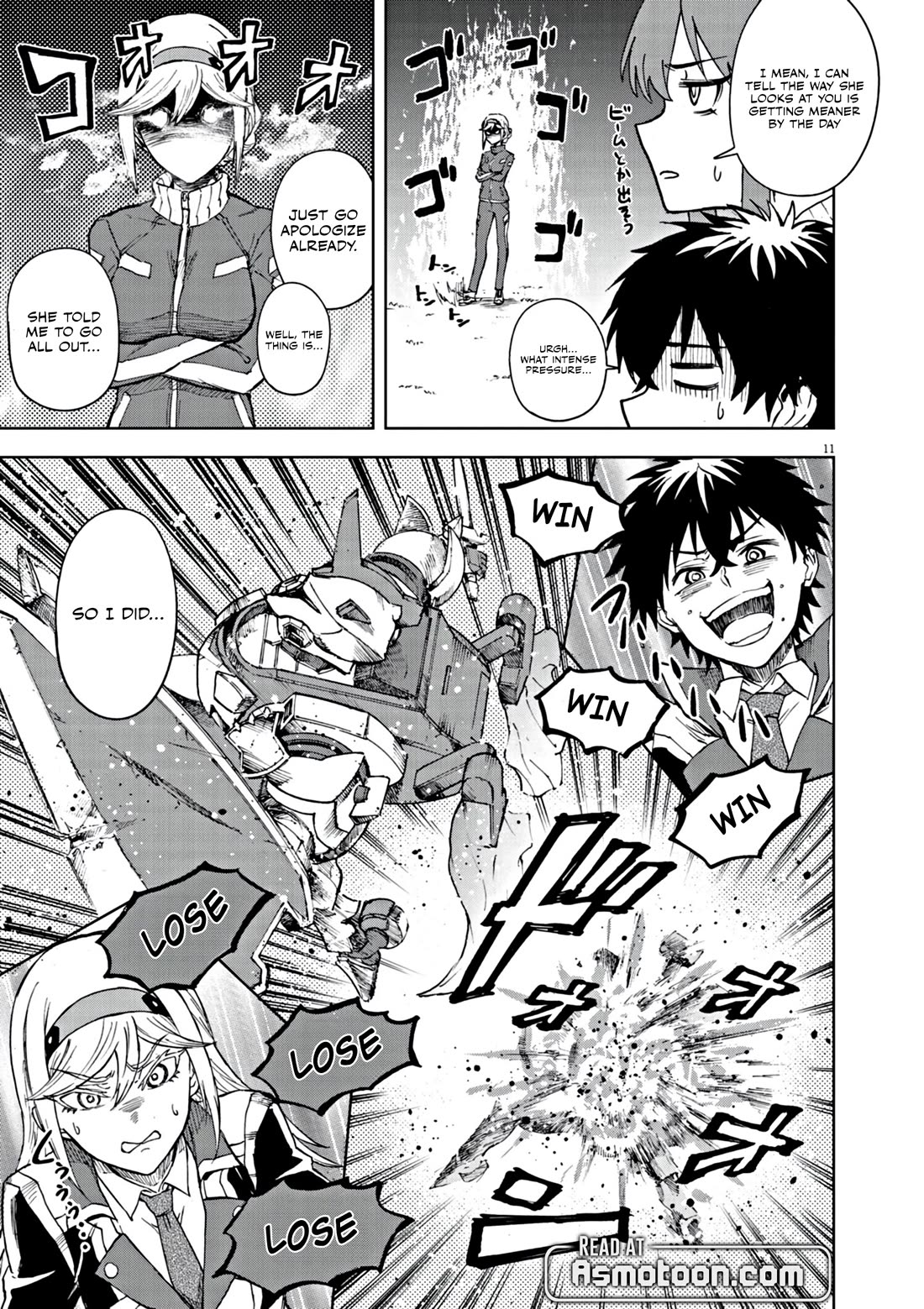Flowers in Both Arms, Swords in Both Hands: When I Fell Seriously In Love with the Heroines of a Mecha Game, My Whole World Changed Chapter 6 page 12 - Chapter 6
