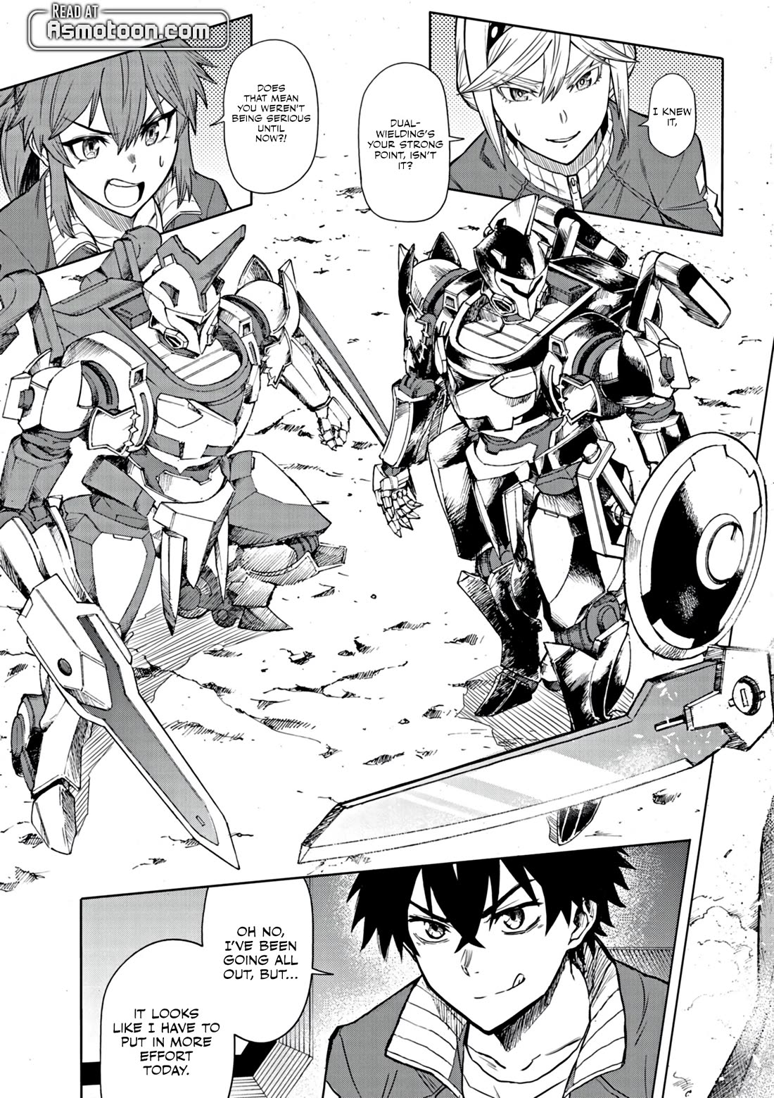 Flowers in Both Arms, Swords in Both Hands: When I Fell Seriously In Love with the Heroines of a Mecha Game, My Whole World Changed Chapter 6 page 21 - Chapter 6