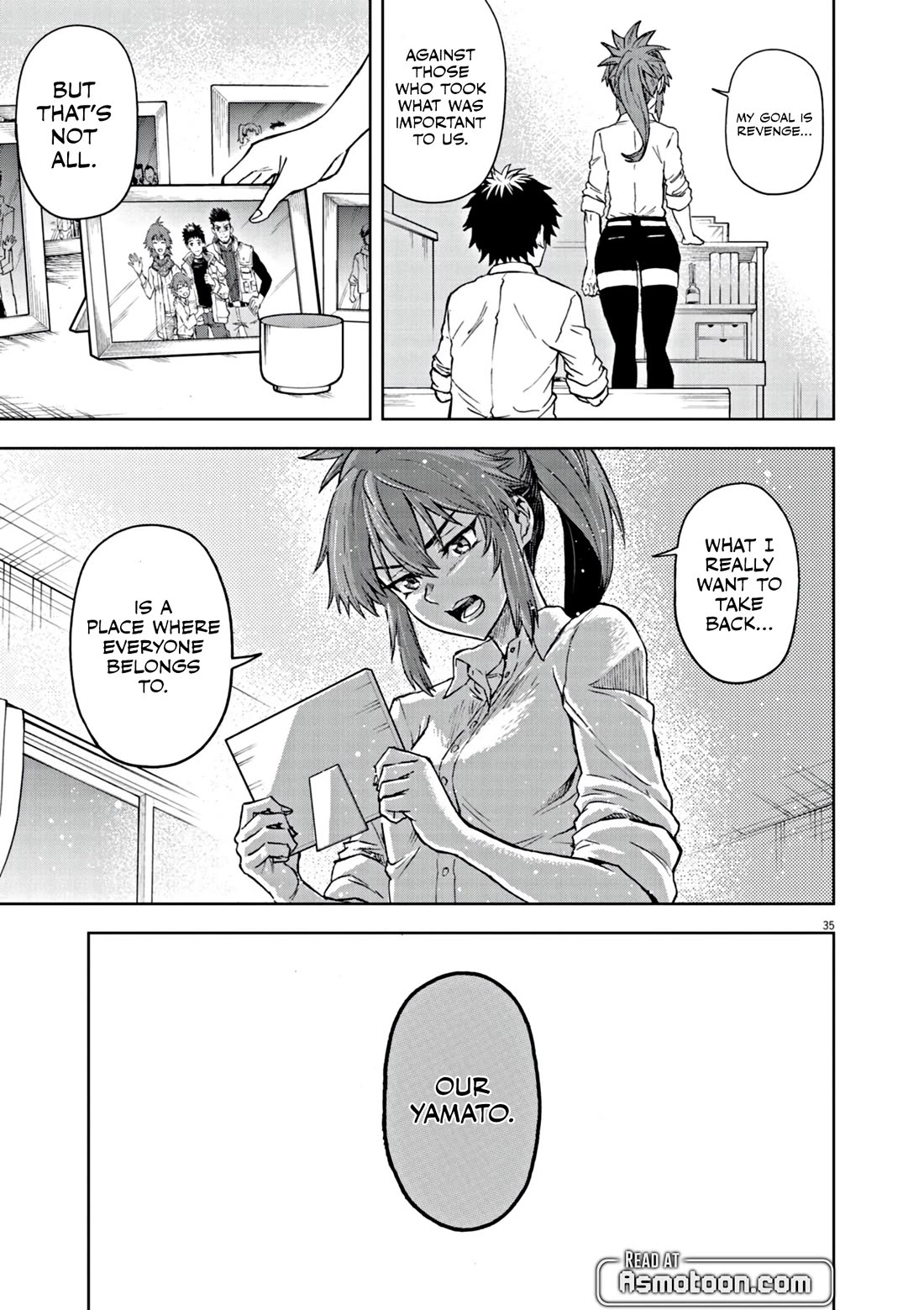 Flowers in Both Arms, Swords in Both Hands: When I Fell Seriously In Love with the Heroines of a Mecha Game, My Whole World Changed Chapter 6 page 36 - Chapter 6