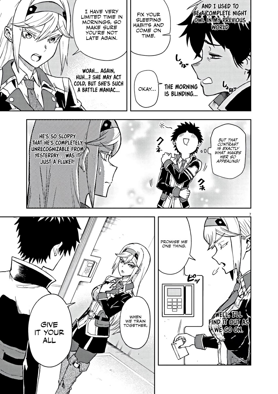 Flowers in Both Arms, Swords in Both Hands: When I Fell Seriously In Love with the Heroines of a Mecha Game, My Whole World Changed Chapter 6 page 8 - Chapter 6