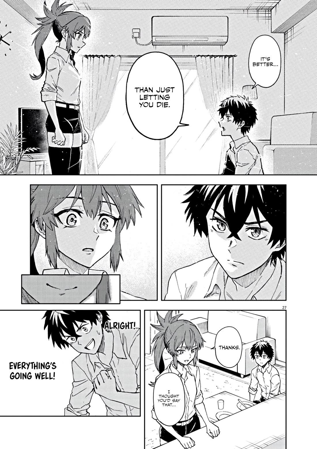 Flowers in Both Arms, Swords in Both Hands: When I Fell Seriously In Love with the Heroines of a Mecha Game, My Whole World Changed Chapter 7 page 28 - Chapter 7
