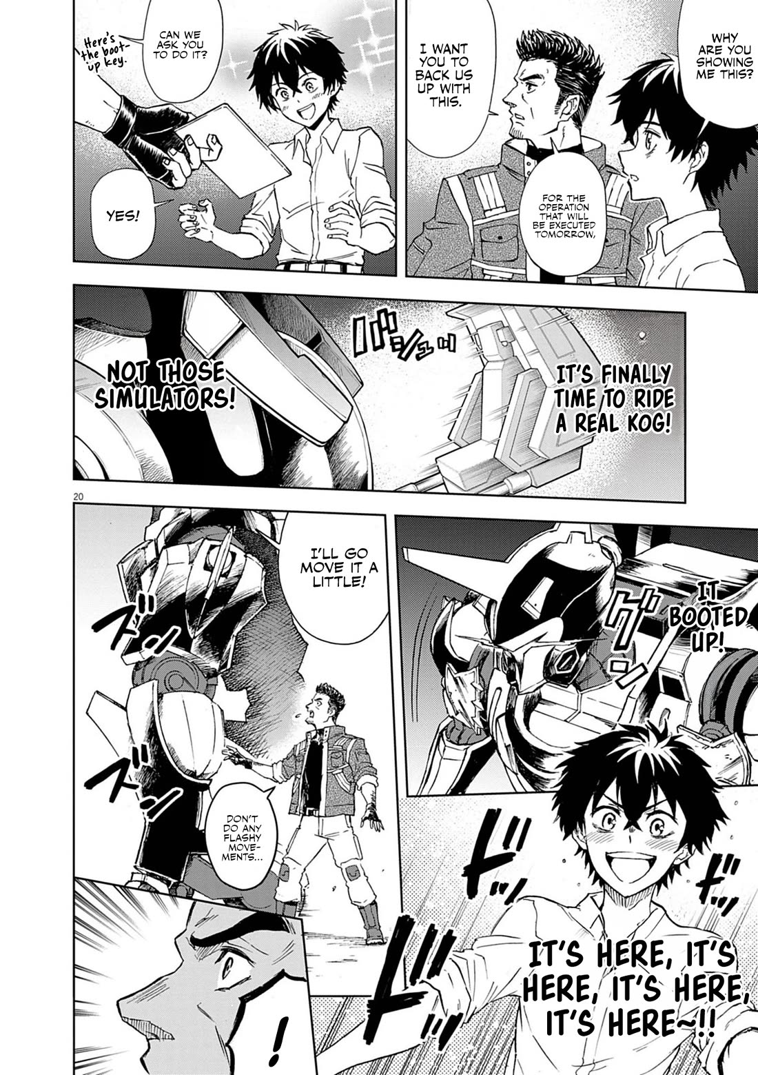Flowers in Both Arms, Swords in Both Hands: When I Fell Seriously In Love with the Heroines of a Mecha Game, My Whole World Changed Chapter 8 page 20 - Chapter 8
