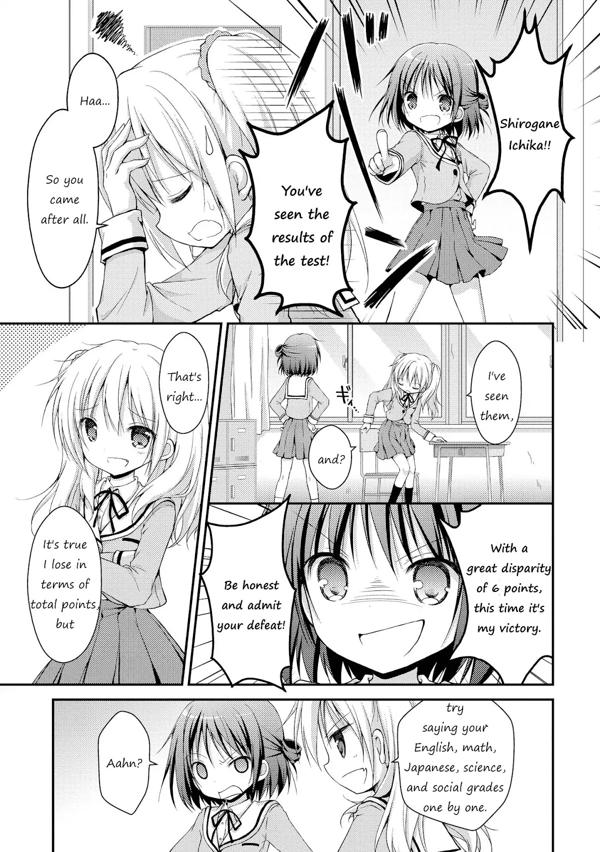 Fluffy White Paper Chapter 1 page 6 - Chapter 1: Rival ha Yamerarenai!