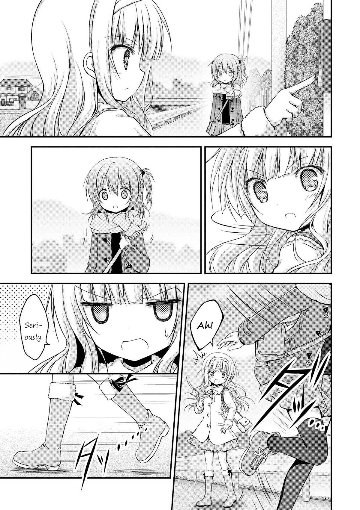 Fluffy White Paper Chapter 3 page 17 - Chapter 3: Kono Koi no Kyori ha Zero Millimeter