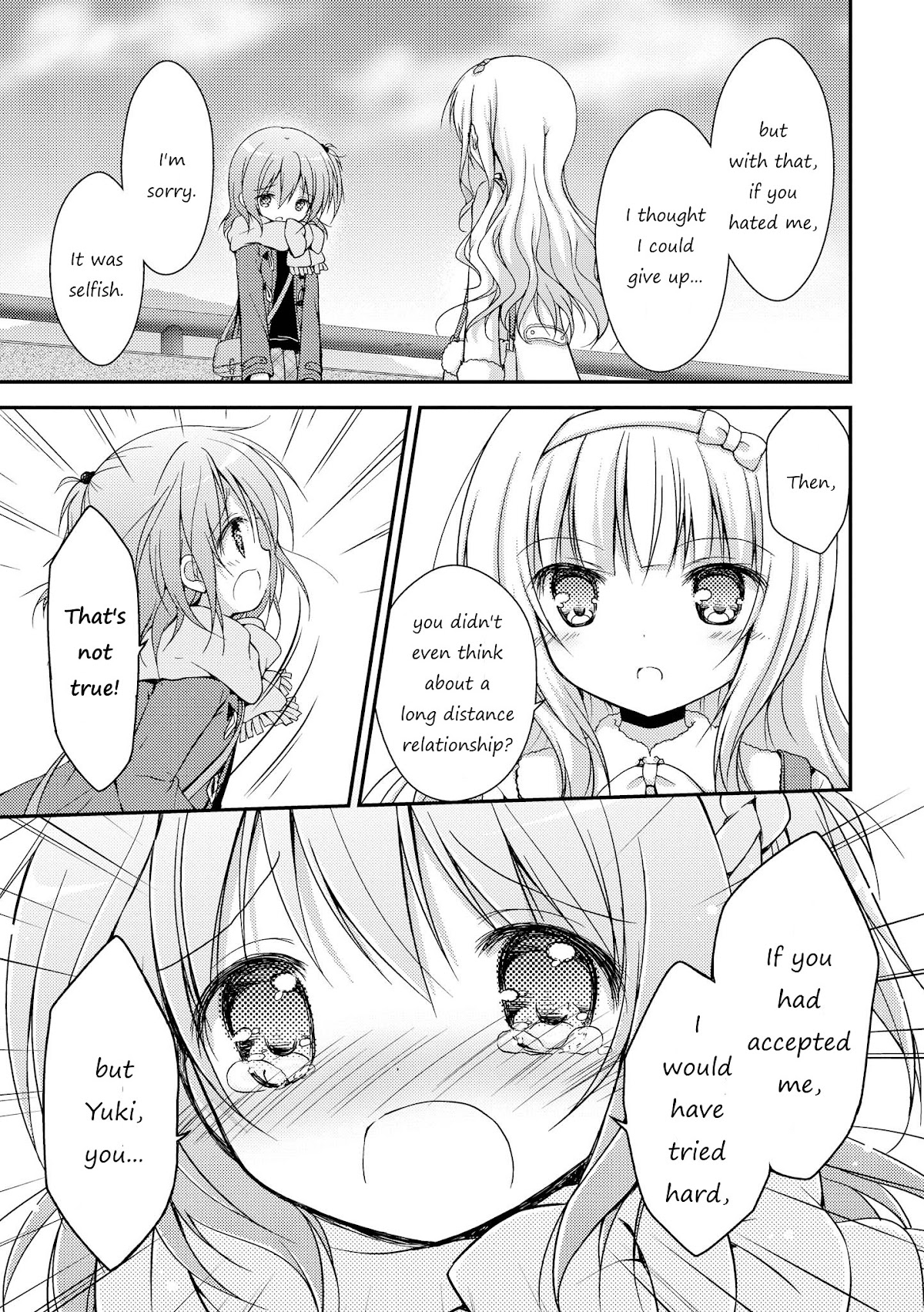 Fluffy White Paper Chapter 3 page 25 - Chapter 3: Kono Koi no Kyori ha Zero Millimeter