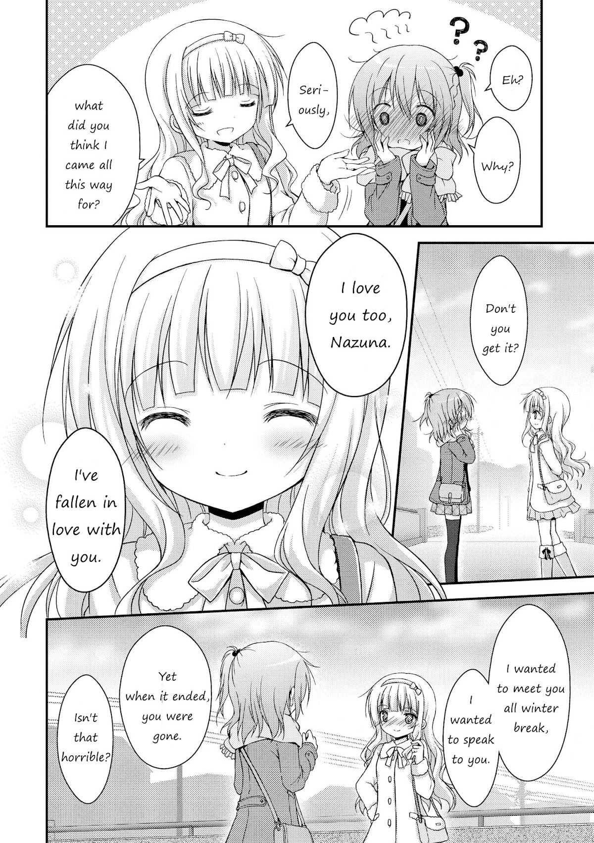 Fluffy White Paper Chapter 3 page 28 - Chapter 3: Kono Koi no Kyori ha Zero Millimeter