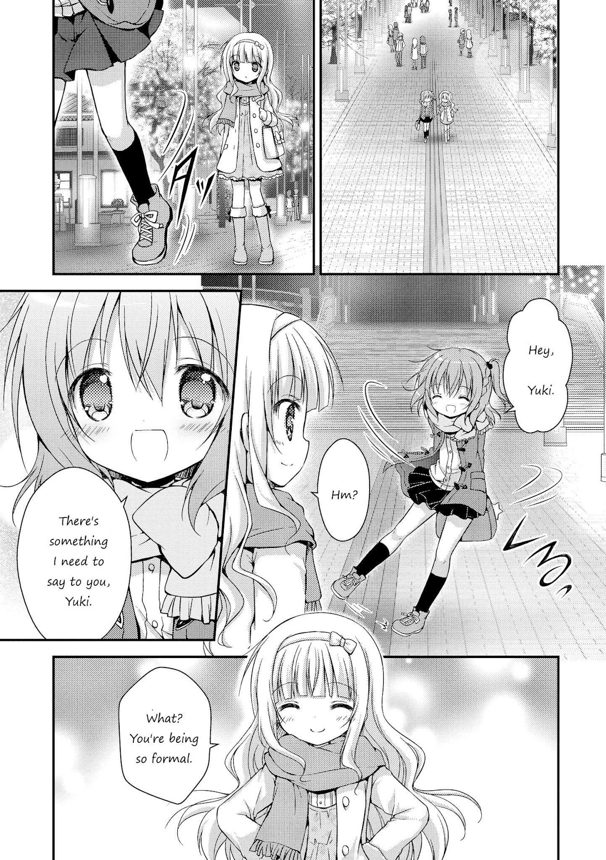 Fluffy White Paper Chapter 3 page 3 - Chapter 3: Kono Koi no Kyori ha Zero Millimeter