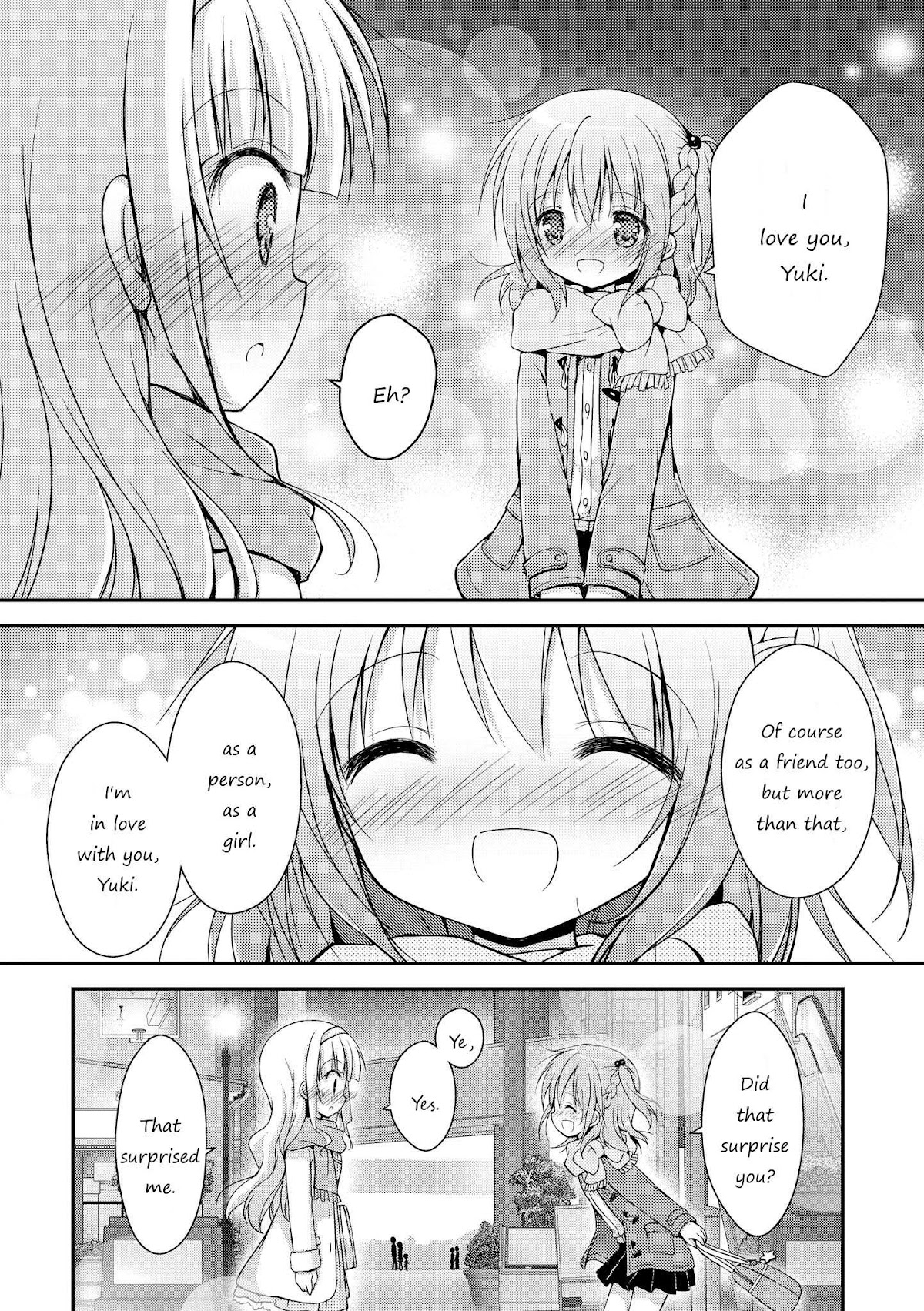 Fluffy White Paper Chapter 3 page 4 - Chapter 3: Kono Koi no Kyori ha Zero Millimeter
