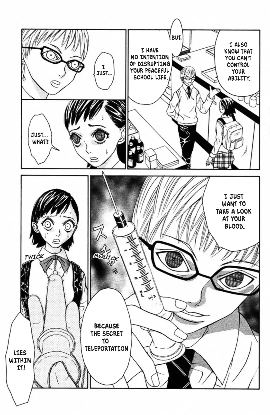 Fly - Tondemo Teleport Girl Yumi Chapter 4 page 5 - Chapter 4: Vol.1 Fly 4: Shihodo Mamoru Makes an Entrance!