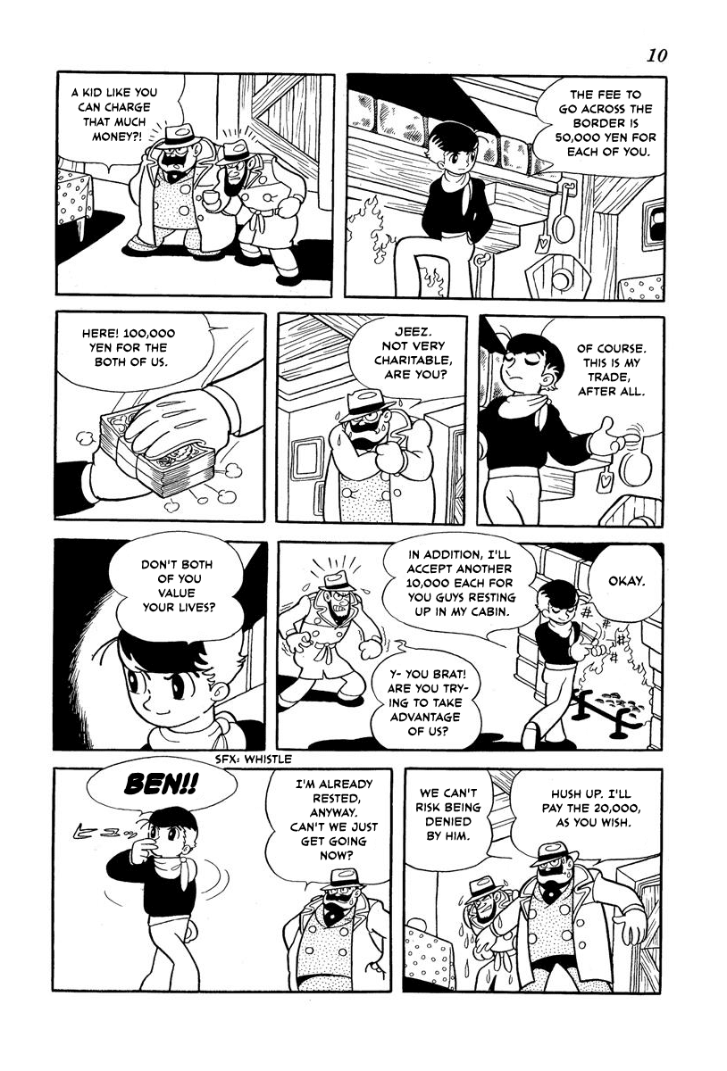 Flying Ben Chapter 1.0 page 6 - Vol.1 Chapter 0: Prologue - The Boy Who Lived in the Mountain Cabin