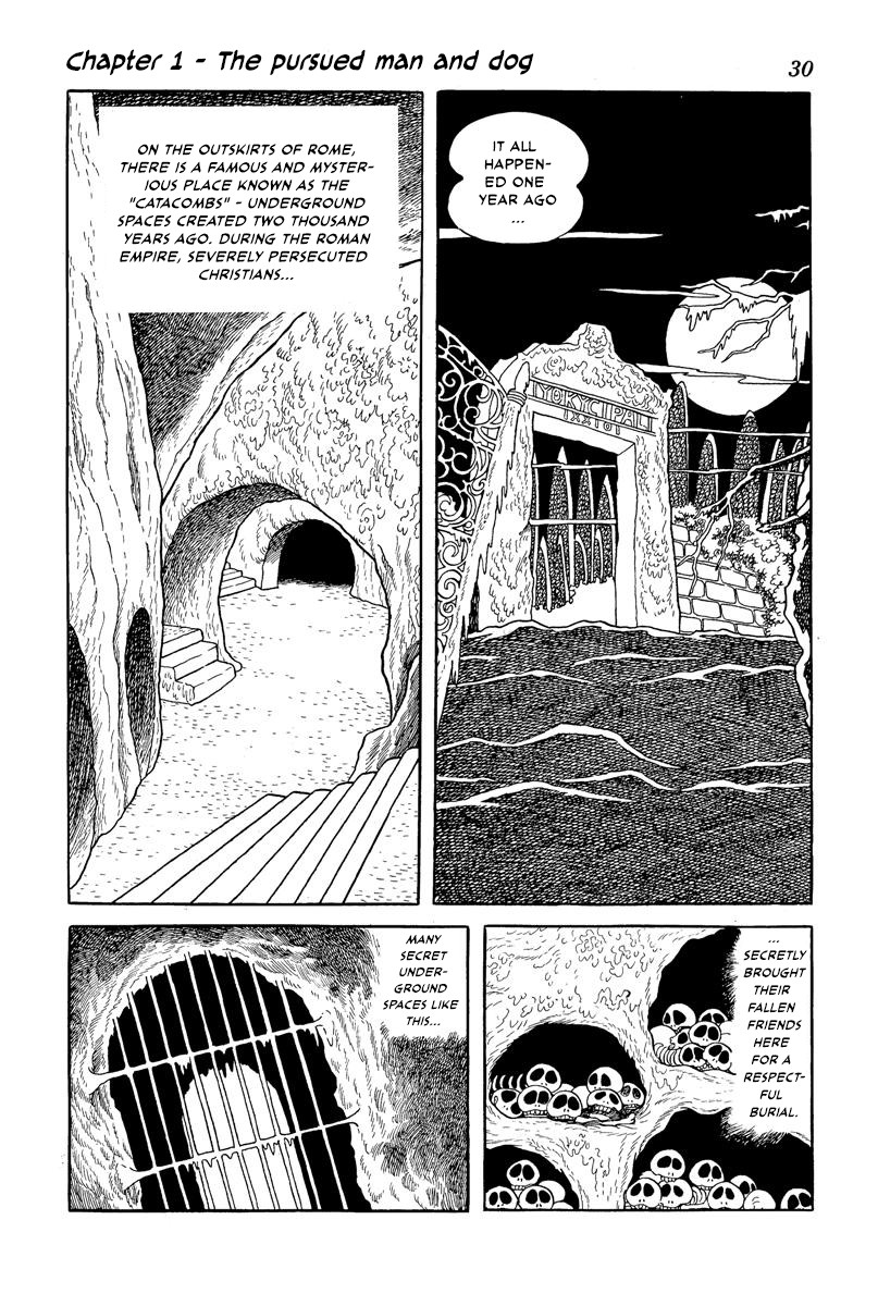 Flying Ben Chapter 1.1 page 1 - Vol.1 Chapter 1: The Pursued Man and Dog