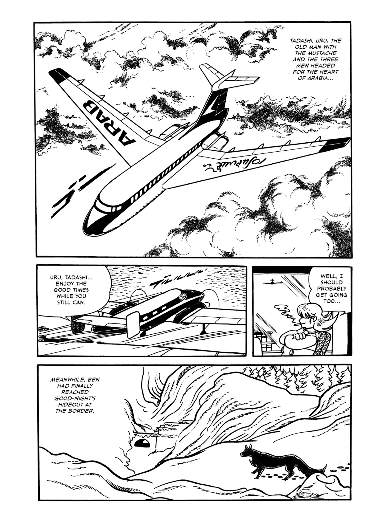 Flying Ben Chapter 3.1 page 4 - Vol.3 Chapter 1: Solving the Riddle!