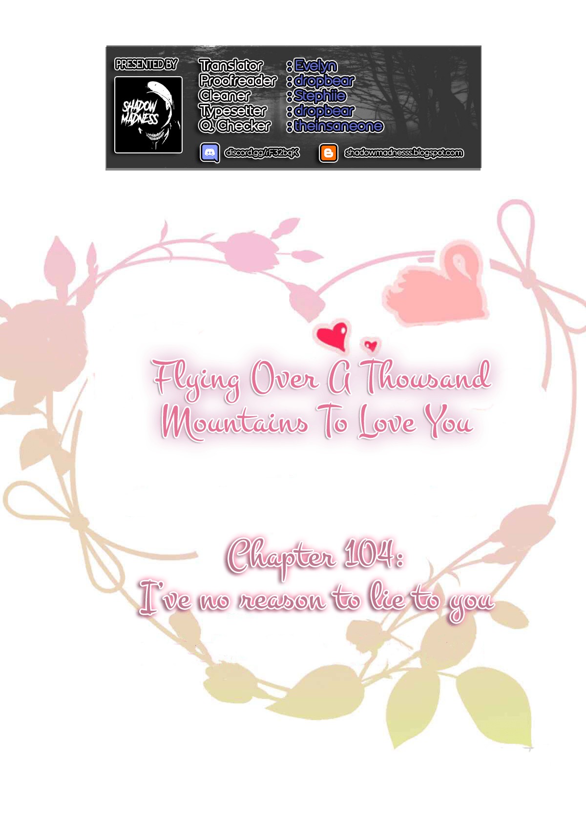 Flying Over a Thousand Mountains to Love You Chapter 104 page 1 - Chapter 104: I’ve no reason to lie to you