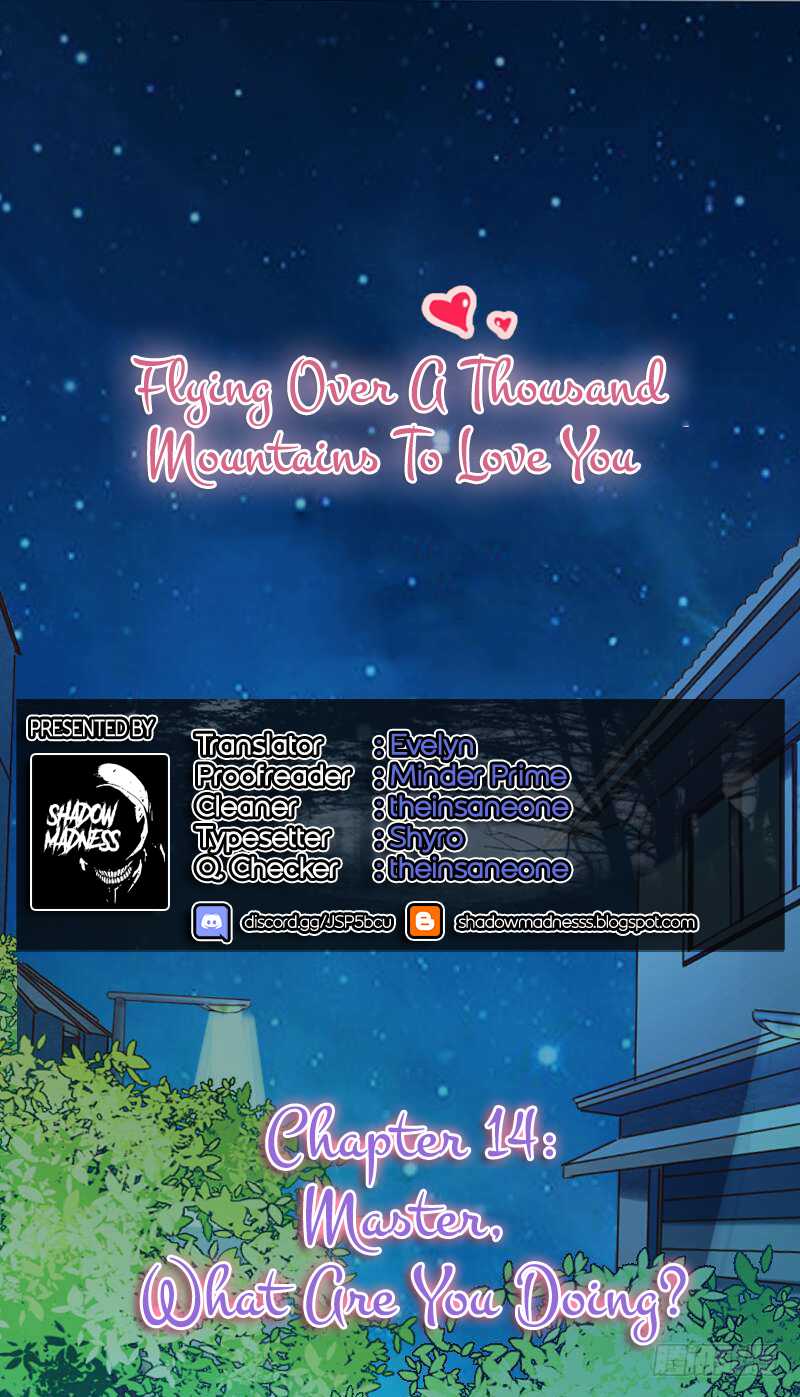 Flying Over a Thousand Mountains to Love You Chapter 14 page 2 - Chapter 14: Master, what are you doing?