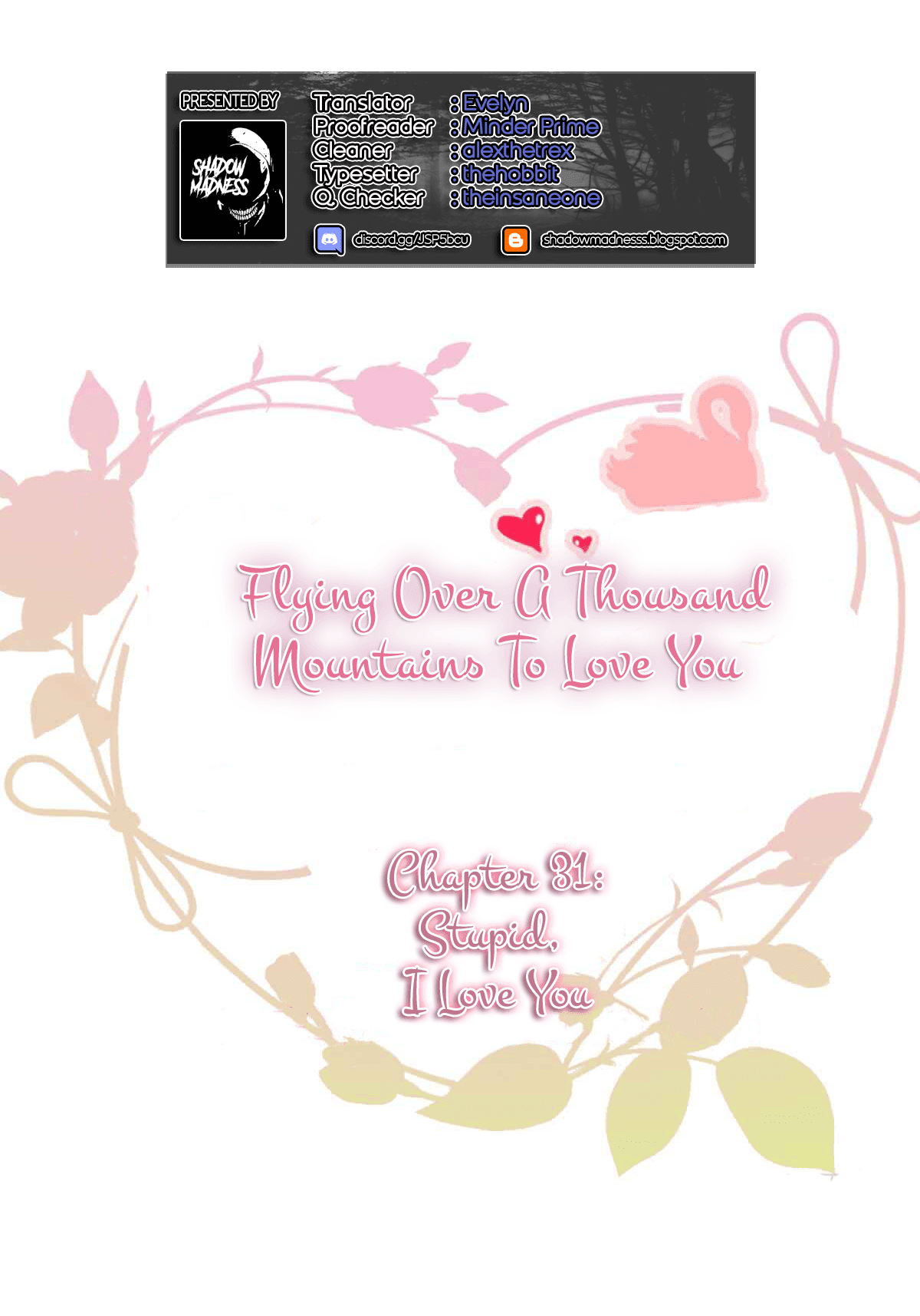 Flying Over a Thousand Mountains to Love You Chapter 31 page 1 - Chapter 31: Stupid, I love you