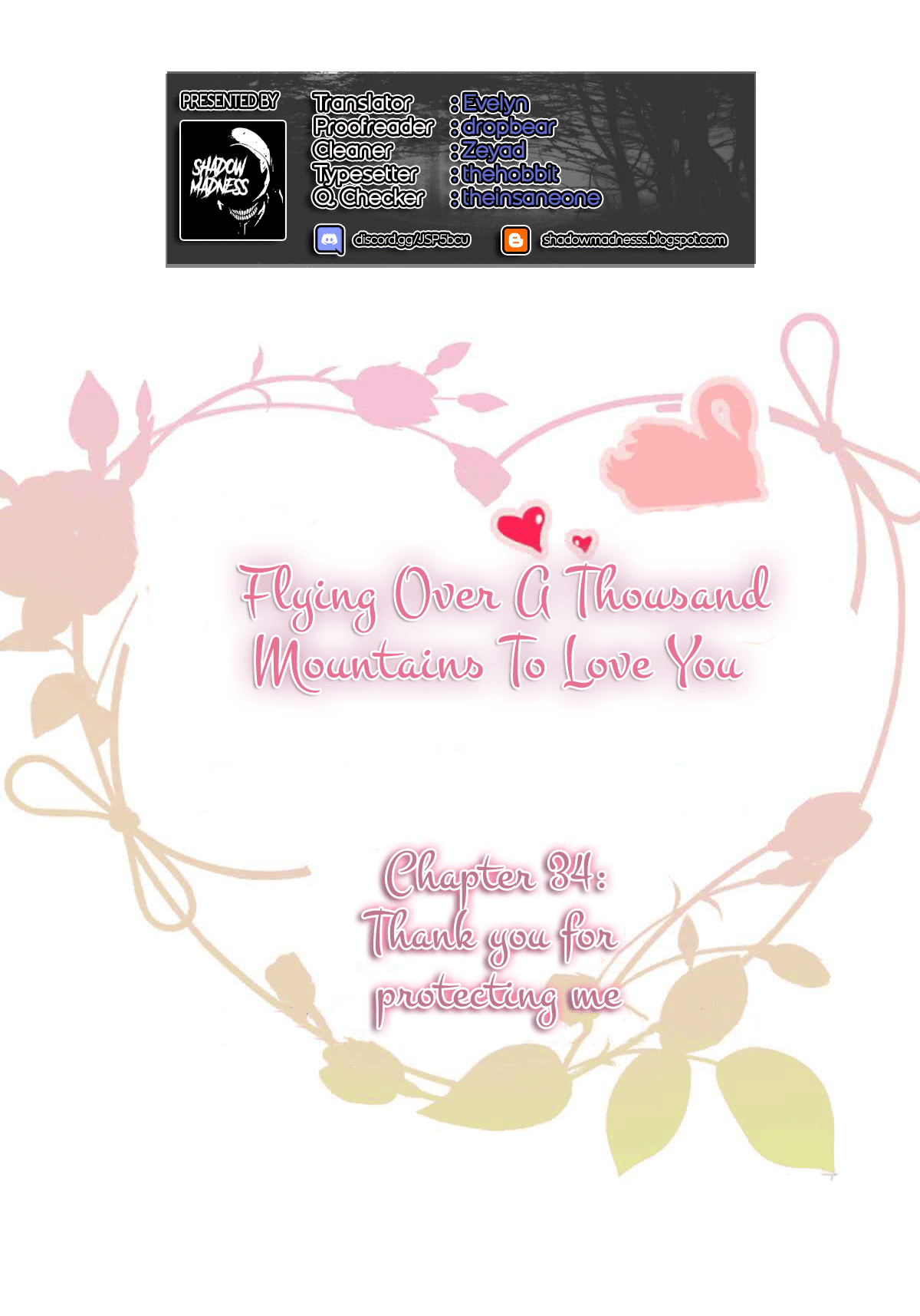Flying Over a Thousand Mountains to Love You Chapter 34 page 1 - Chapter 34: Thank you for protecting me