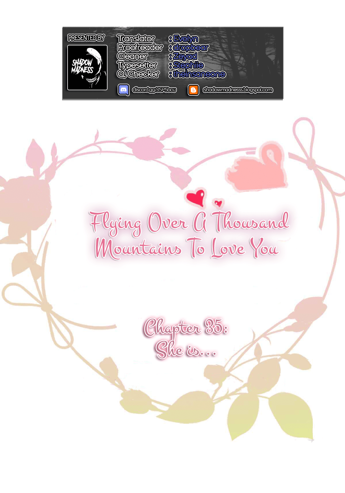 Flying Over a Thousand Mountains to Love You Chapter 35 page 1 - Chapter 35: She is...