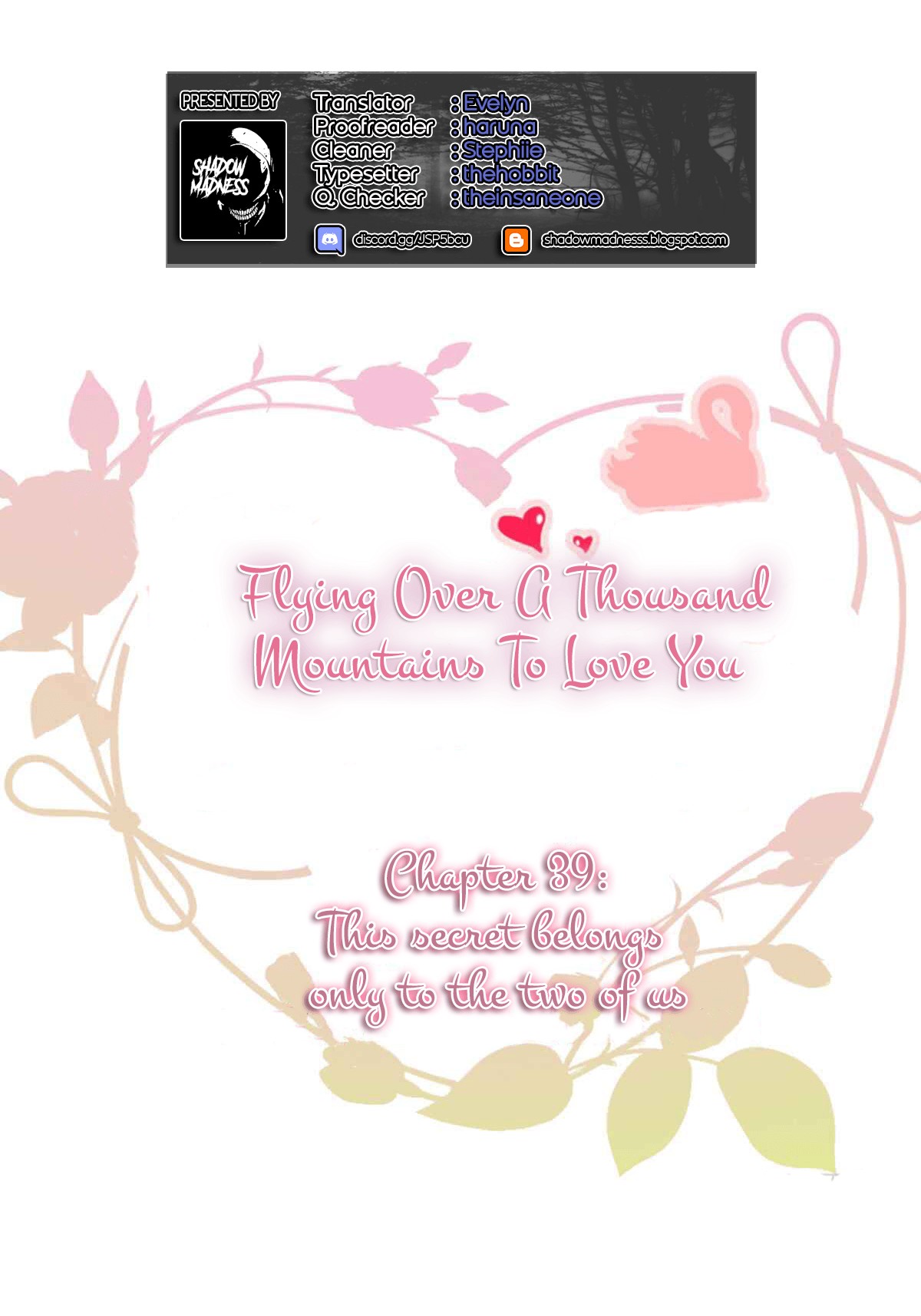 Flying Over a Thousand Mountains to Love You Chapter 39 page 1 - Chapter 39: This secret belongs only to the two of us