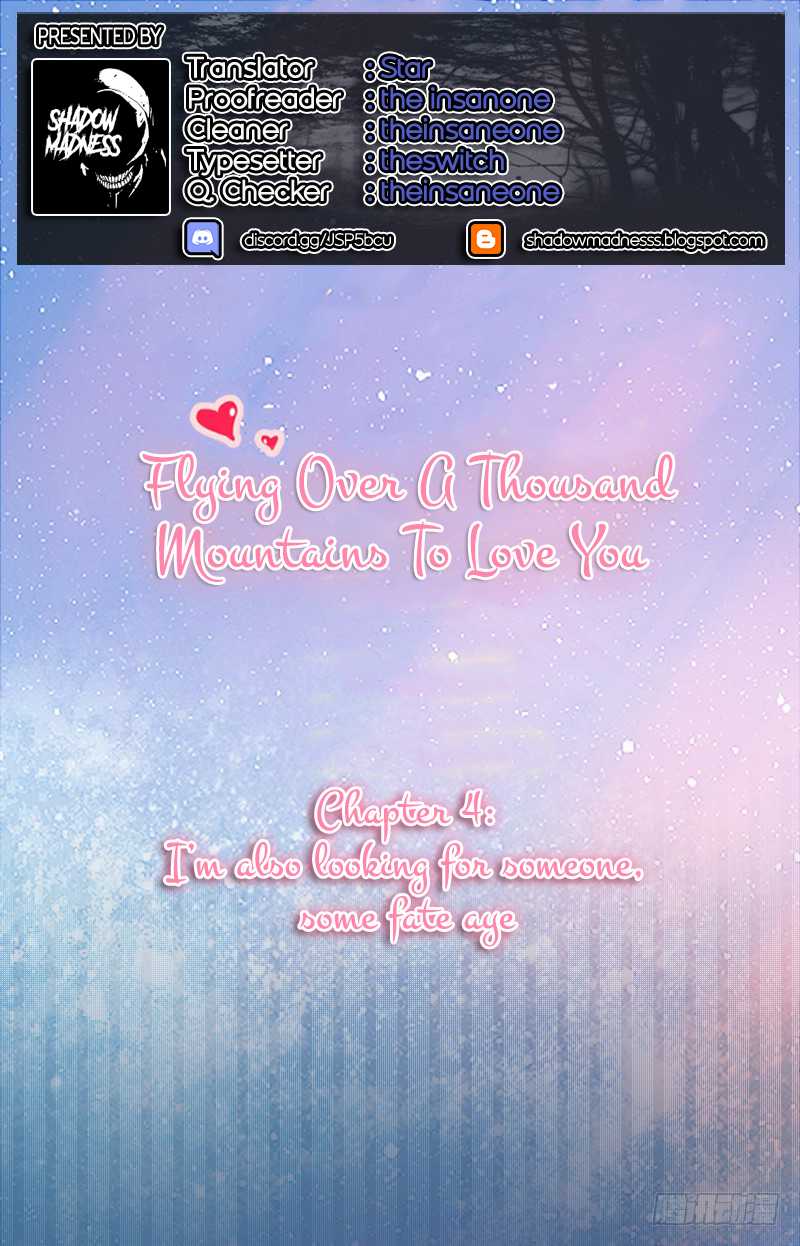 Flying Over a Thousand Mountains to Love You Chapter 6 page 2 - Chapter 6: I'm searching for someone too, some fate aye