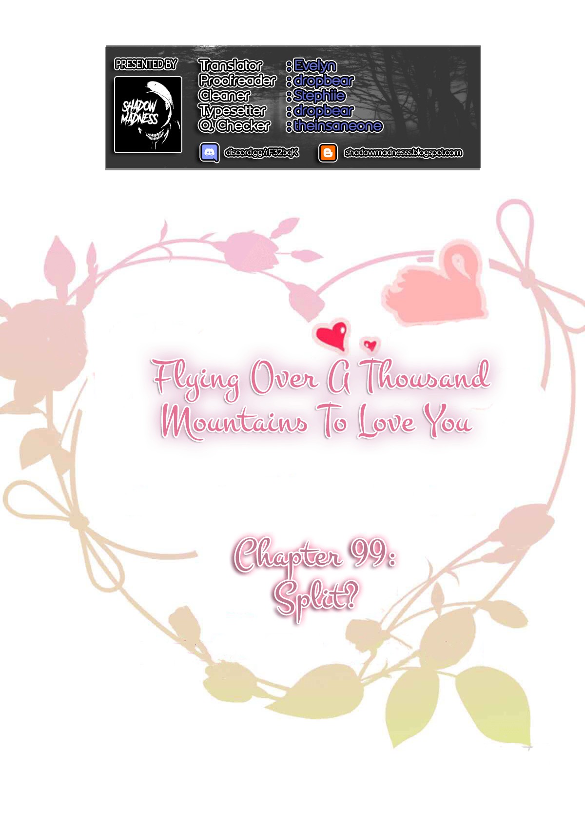 Flying Over a Thousand Mountains to Love You Chapter 99 page 1 - Chapter 99: Split?
