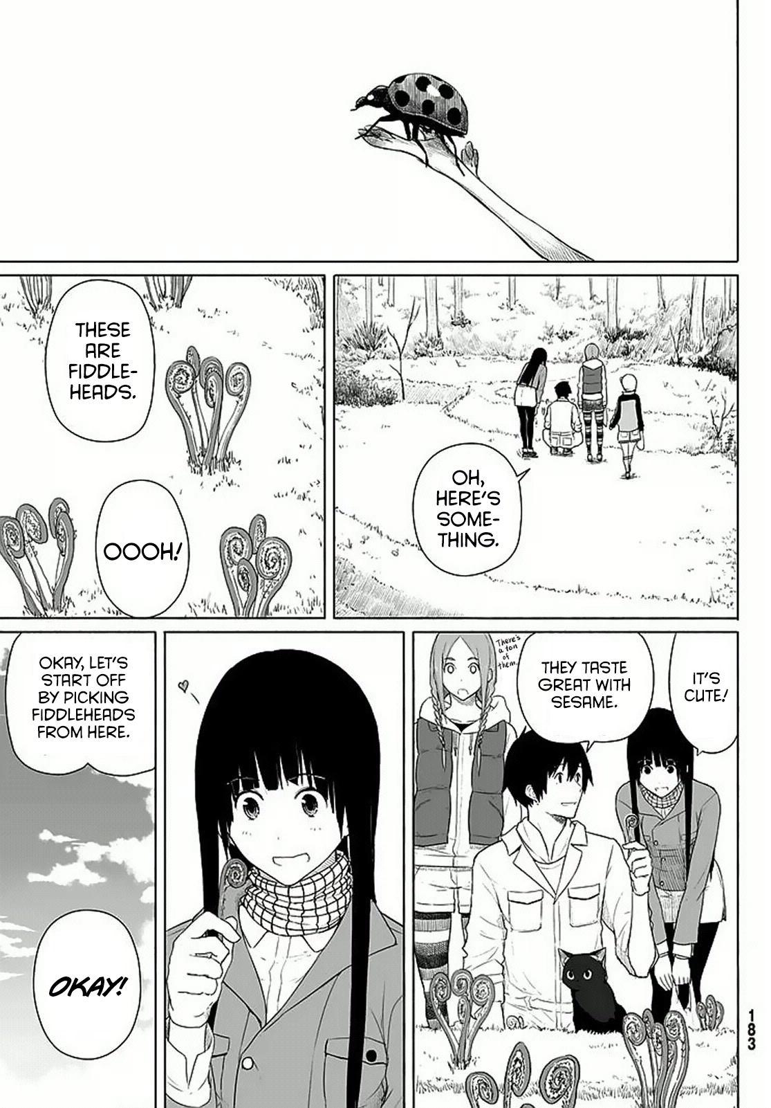 Flying Witch (ISHIZUKA Chihiro) Chapter 12 page 17 - Chapter 12: Mountain in the Spring