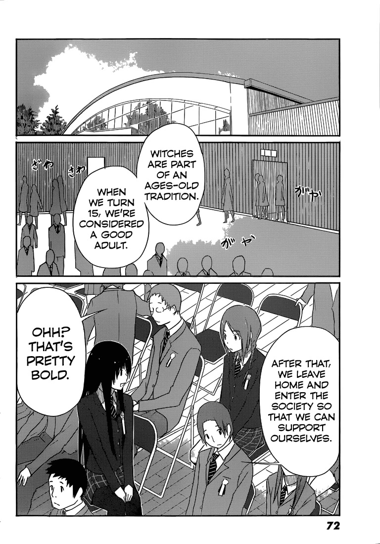 Flying Witch (ISHIZUKA Chihiro) Chapter 2 page 6 - Chapter 2: Wayside Grass is a Panacea