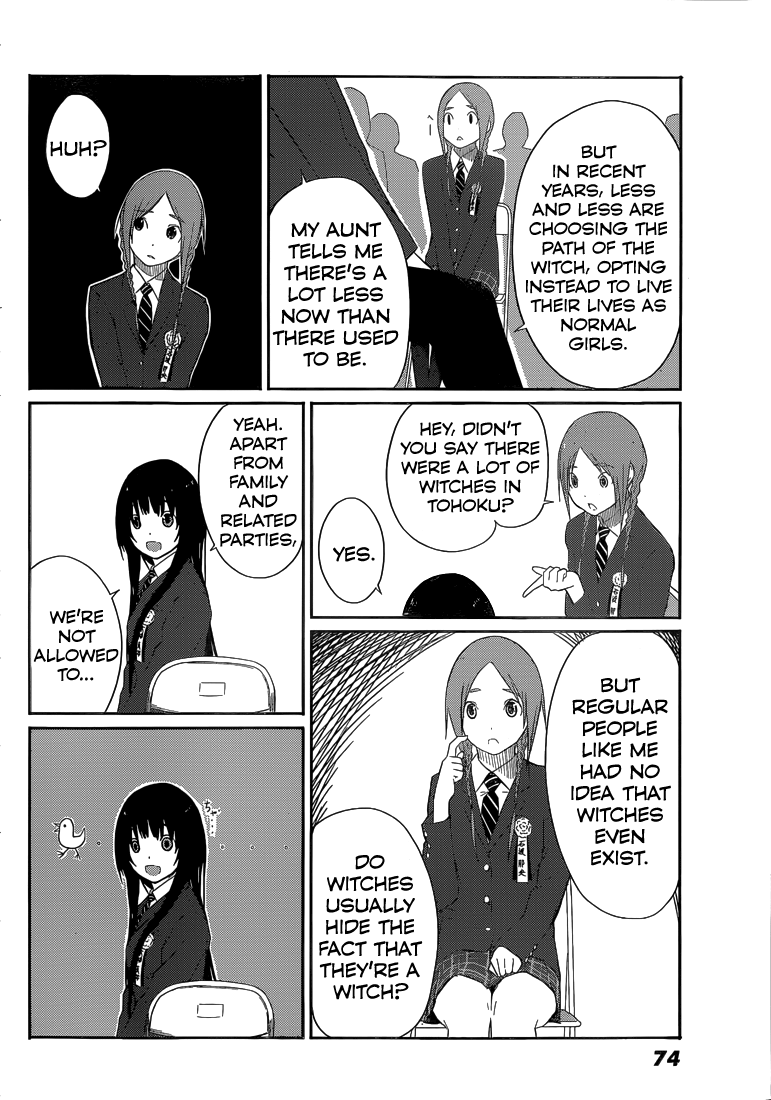 Flying Witch (ISHIZUKA Chihiro) Chapter 2 page 8 - Chapter 2: Wayside Grass is a Panacea