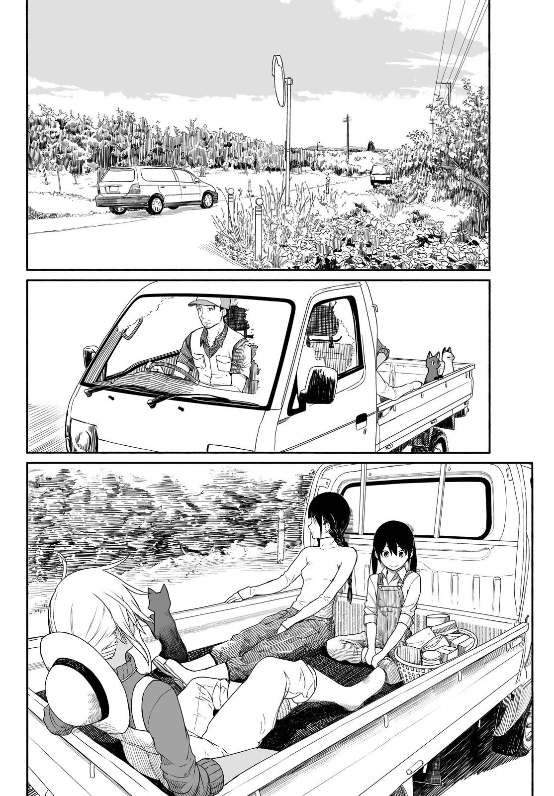 Flying Witch (ISHIZUKA Chihiro) Chapter 21 page 2 - Chapter 21: Witches bumping heads