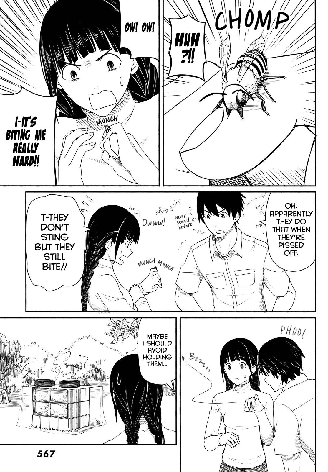Flying Witch (ISHIZUKA Chihiro) Chapter 21 page 23 - Chapter 21: Witches bumping heads