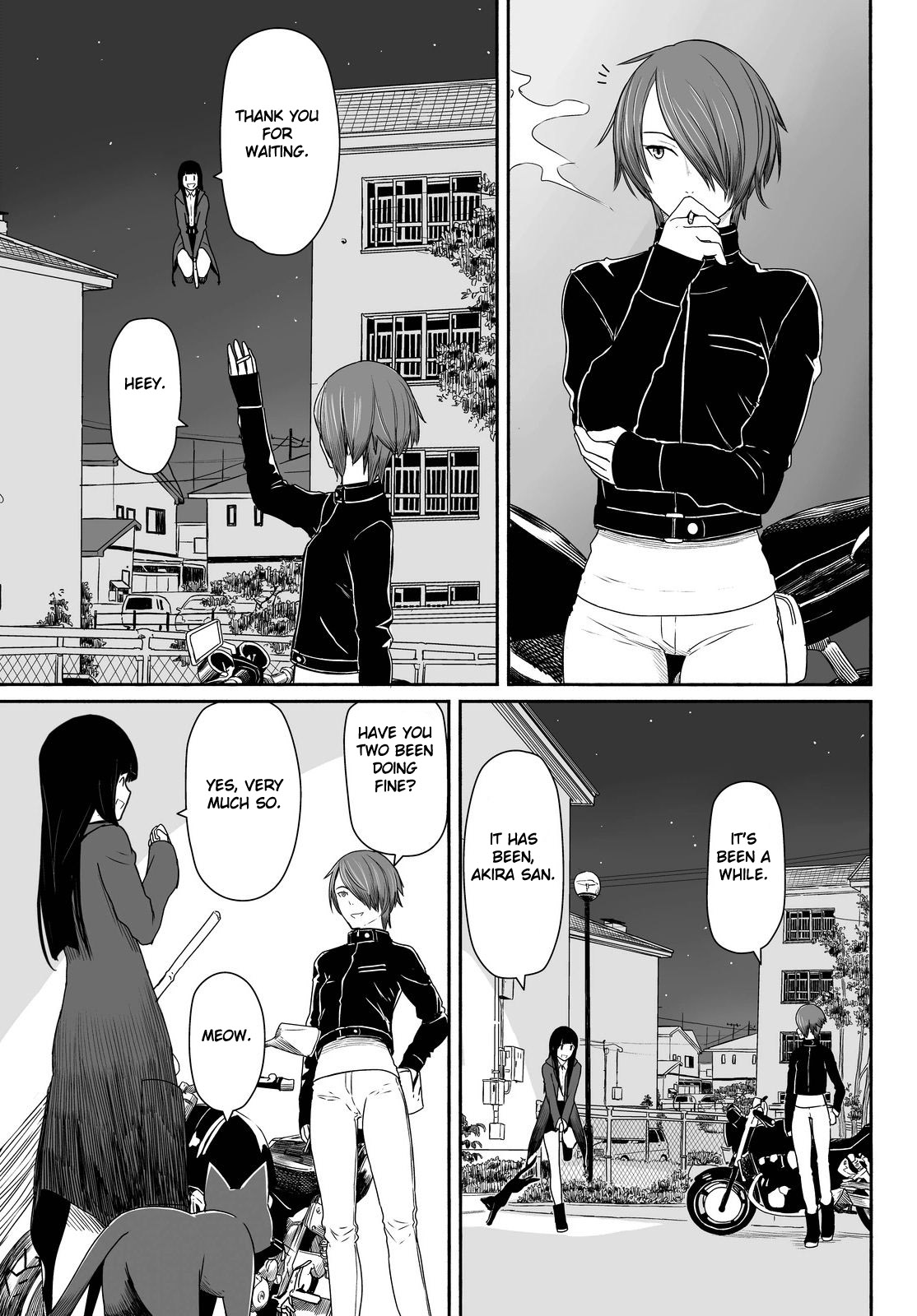 Flying Witch (ISHIZUKA Chihiro) Chapter 22 page 13 - Chapter 22: The scent of tobacco, gasoline and coffee
