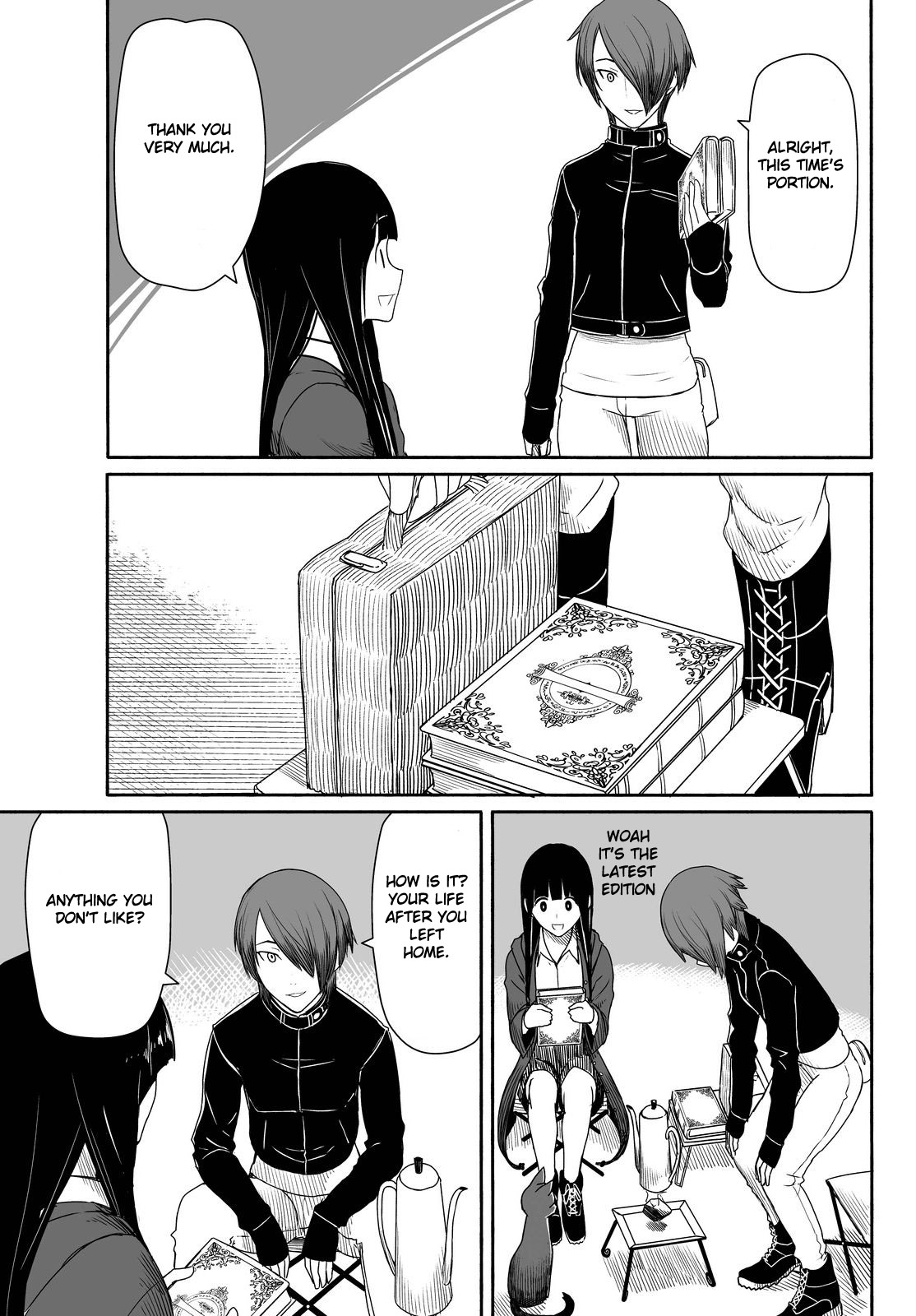 Flying Witch (ISHIZUKA Chihiro) Chapter 22 page 15 - Chapter 22: The scent of tobacco, gasoline and coffee